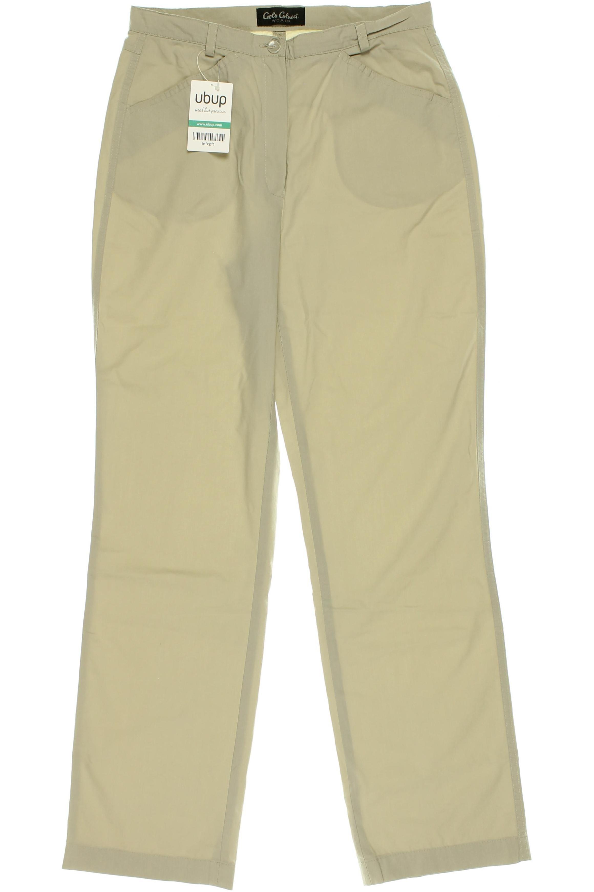 

Carlo Colucci Damen Stoffhose, beige, Gr. 40