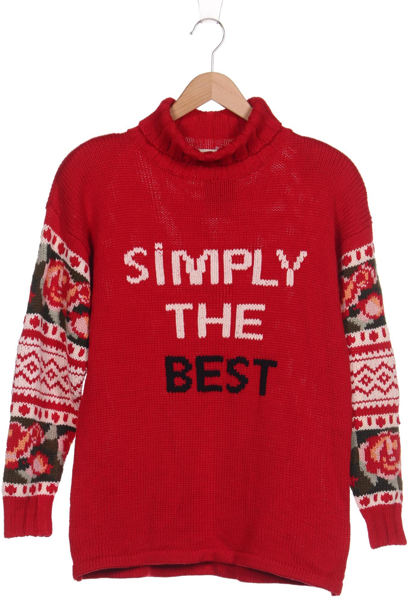 

Carlo Colucci Damen Pullover, rot