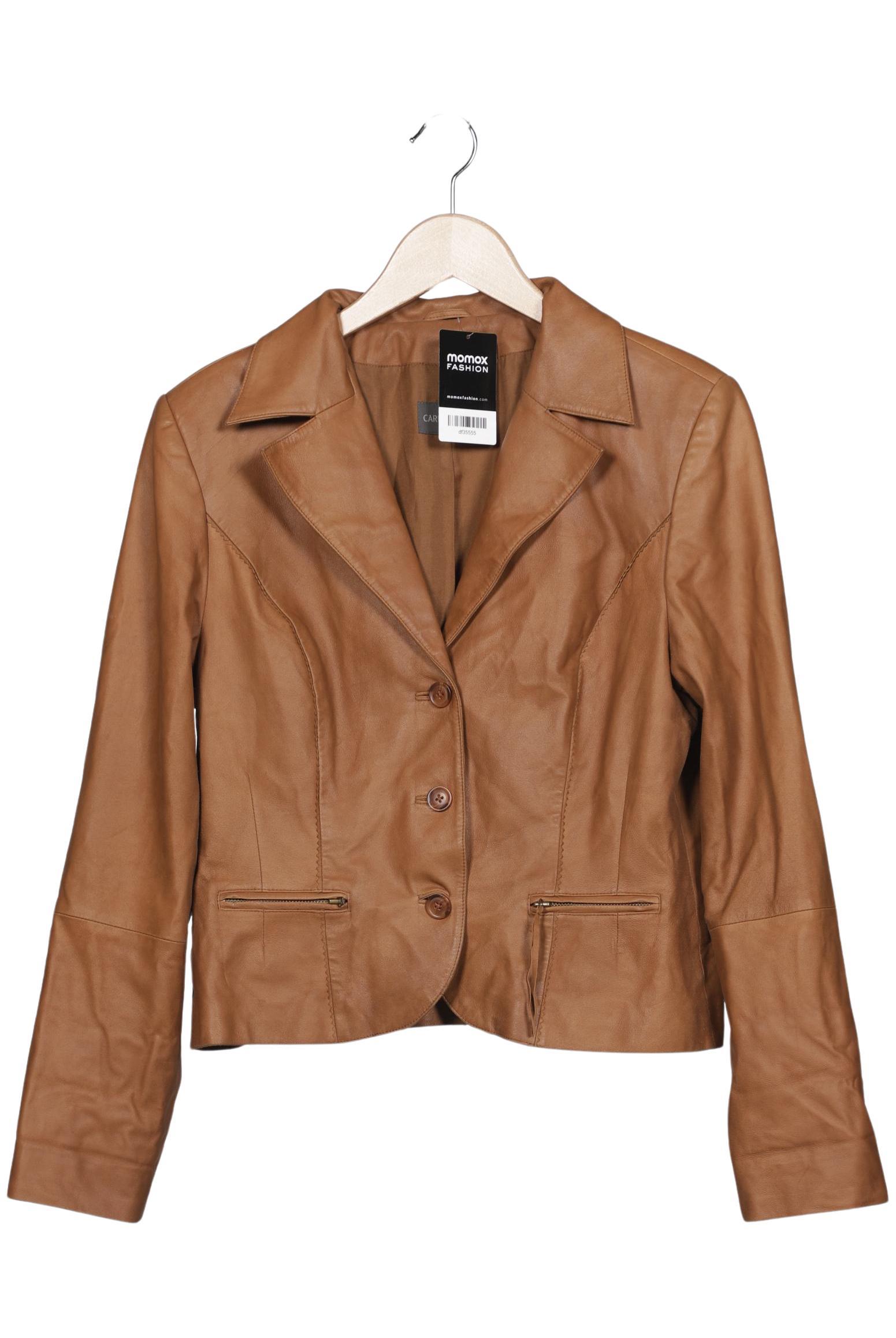 

Carlo Colucci Damen Jacke, braun, Gr. 44