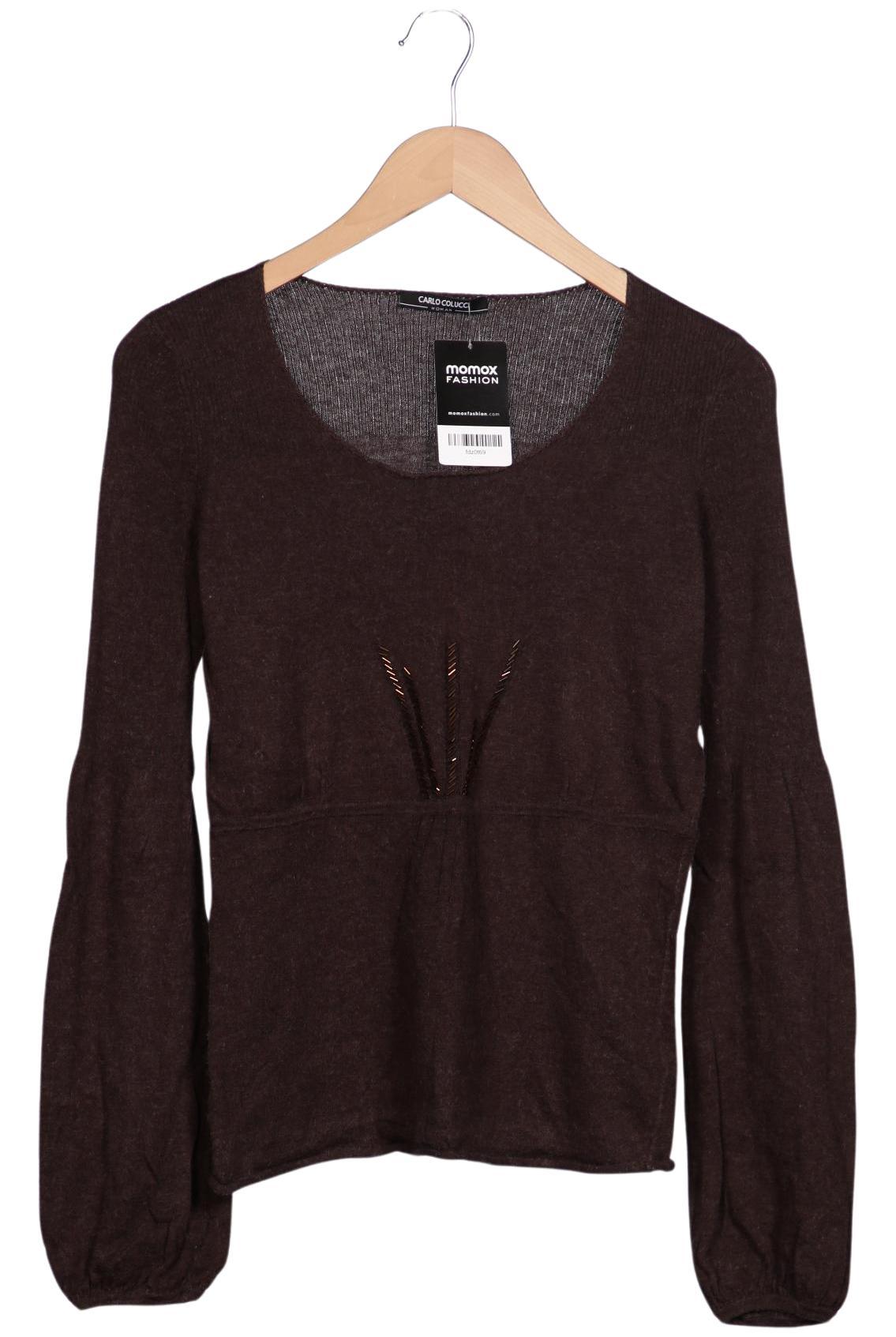 

Carlo Colucci Damen Pullover, braun, Gr. 38