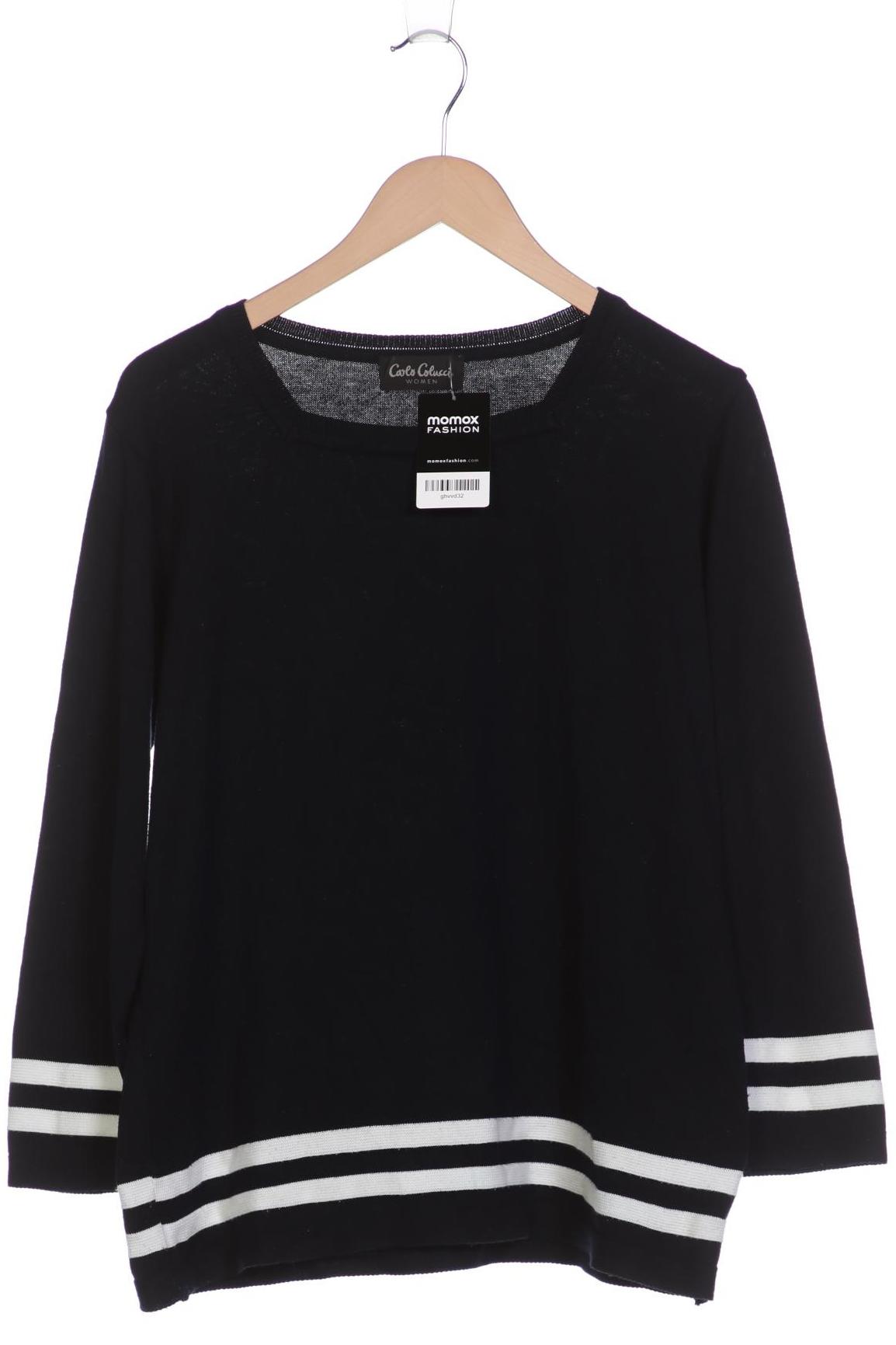 

Carlo Colucci Damen Pullover, marineblau