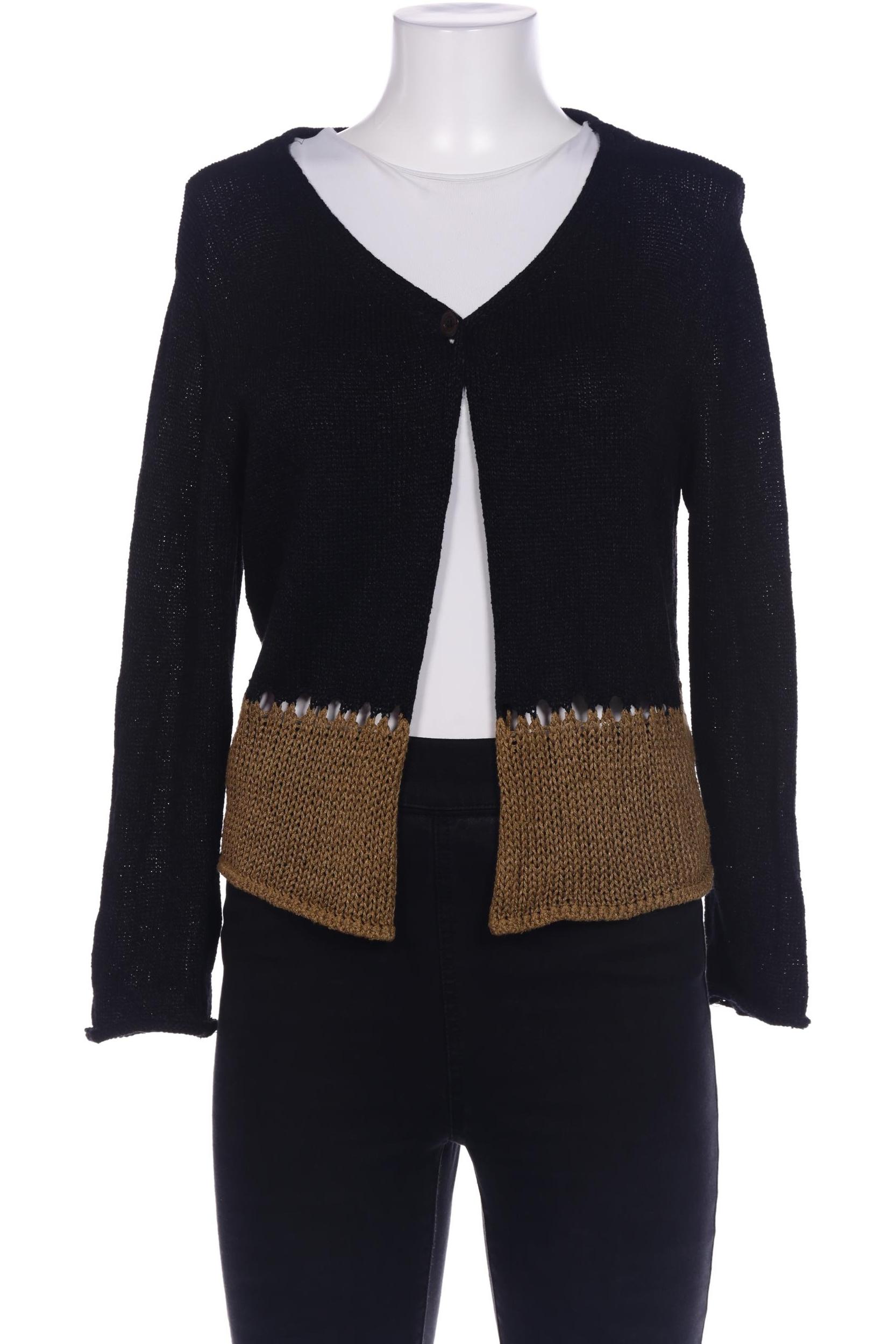 

Carlo Colucci Damen Strickjacke, schwarz, Gr. 42