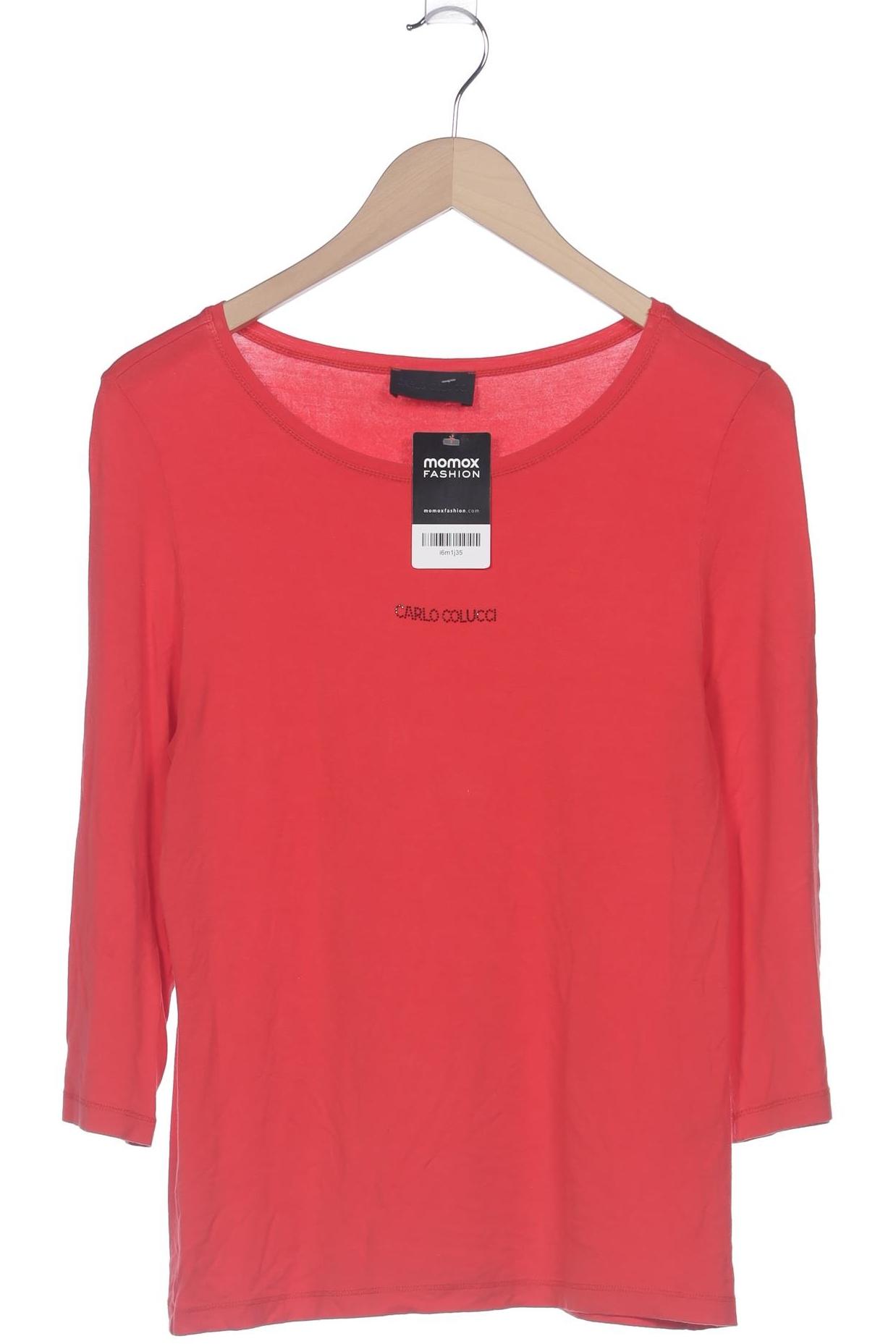 

Carlo Colucci Damen Langarmshirt, rot, Gr. 40