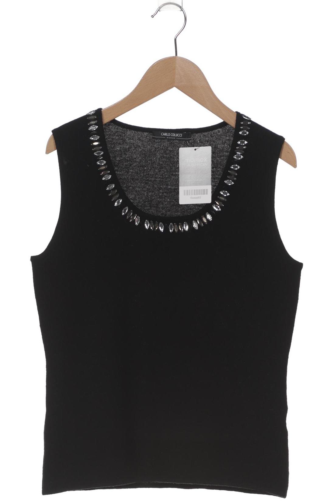 

Carlo Colucci Damen Pullover, schwarz, Gr. 38