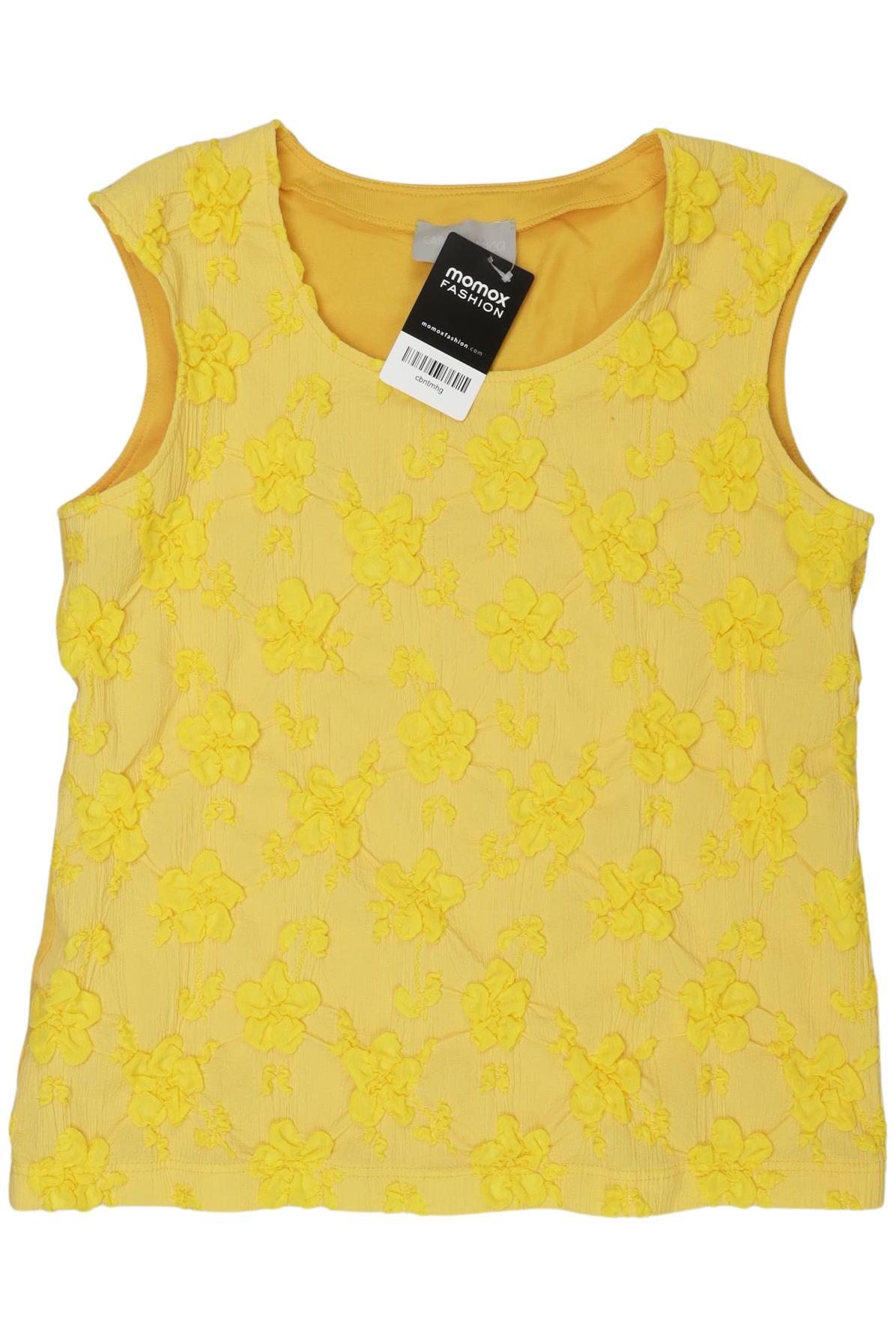 

Carlo Colucci Damen Top, gelb, Gr. 40