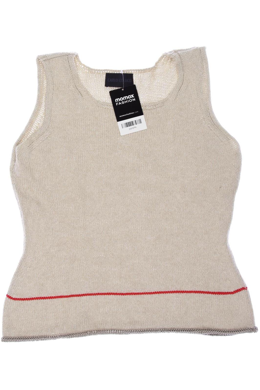 

Carlo Colucci Damen Pullover, beige, Gr. 36