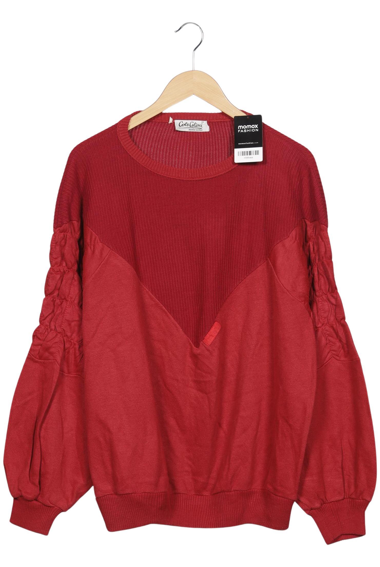 

Carlo Colucci Damen Pullover, rot, Gr. 52