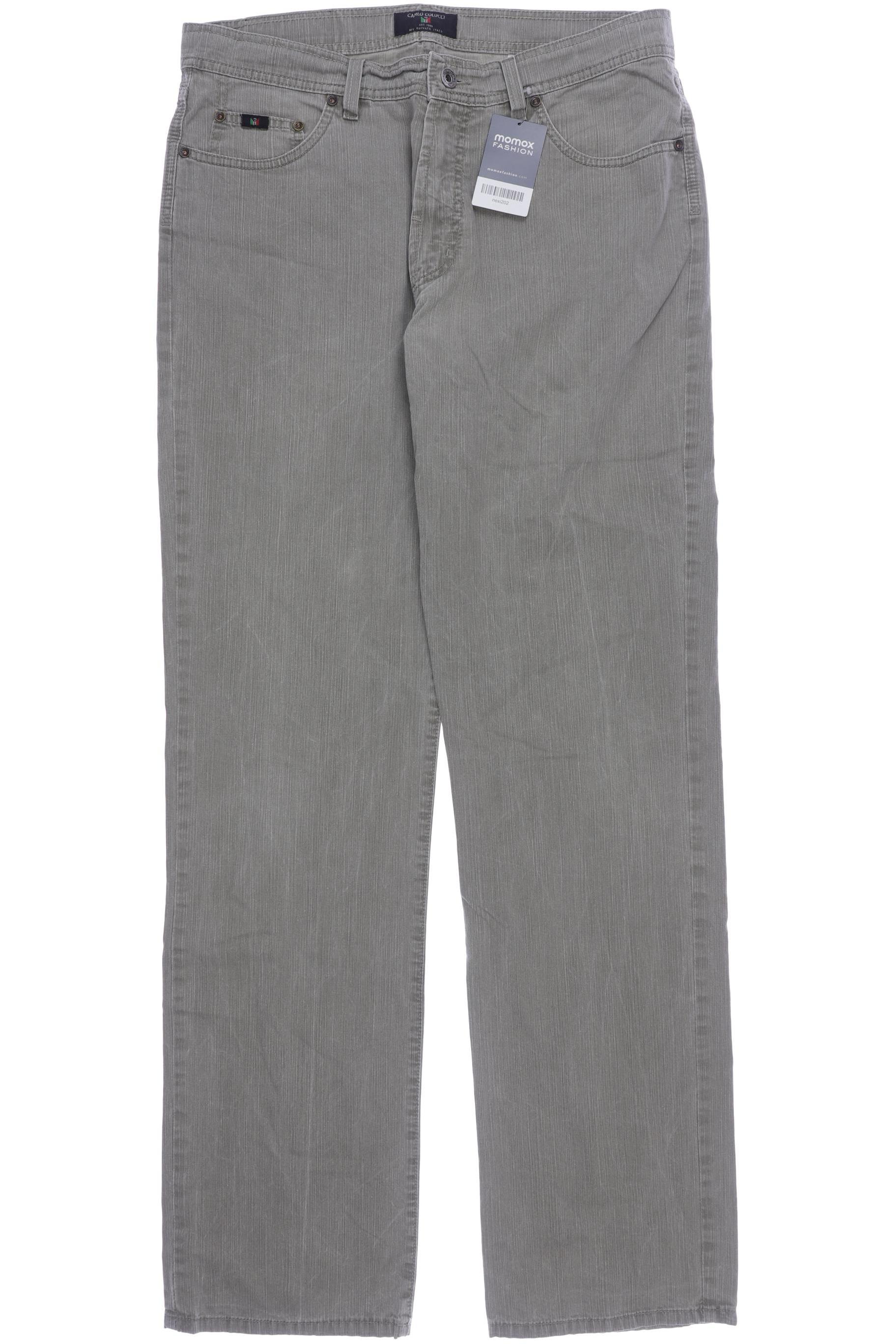 

Carlo Colucci Damen Jeans, grau