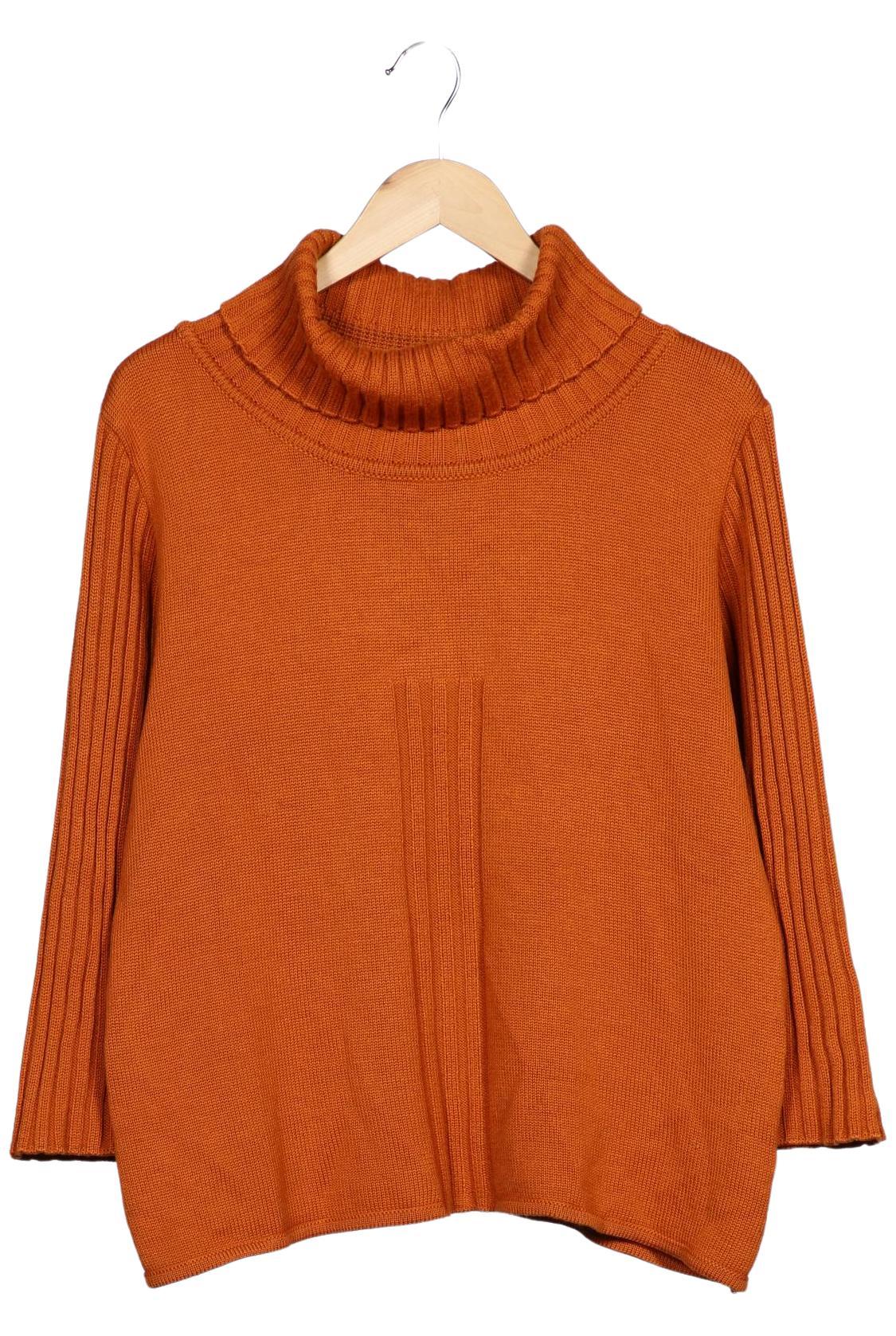 

Carlo Colucci Damen Pullover, orange, Gr. 42