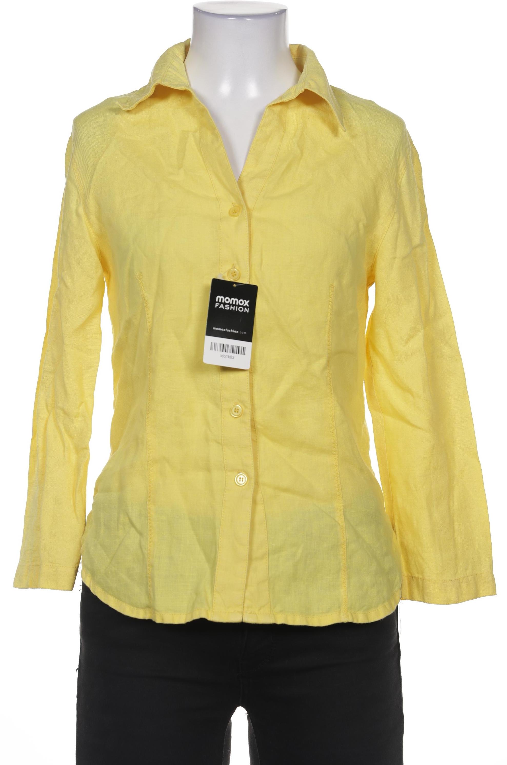 

Carlo Colucci Damen Bluse, gelb, Gr. 34