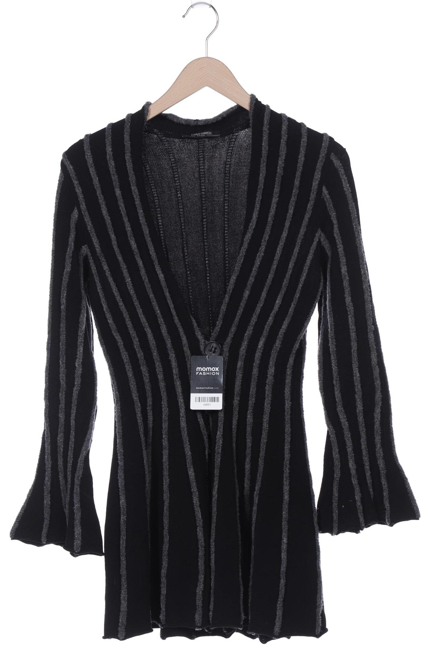 

Carlo Colucci Damen Strickjacke, schwarz, Gr. 40