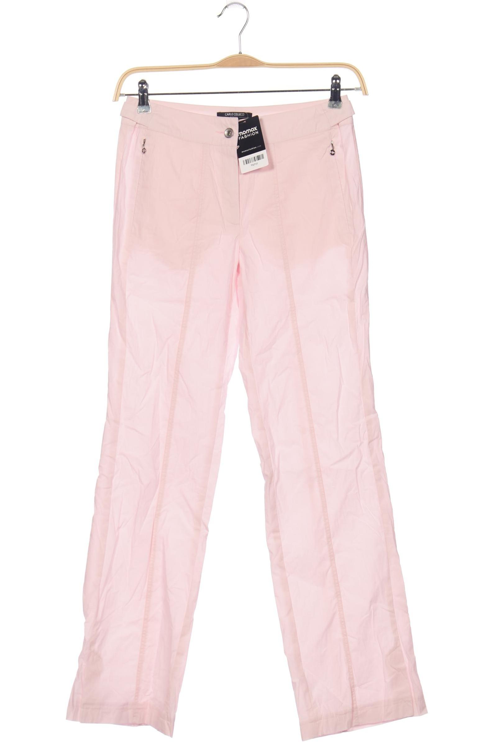 

Carlo Colucci Damen Stoffhose, pink, Gr. 36