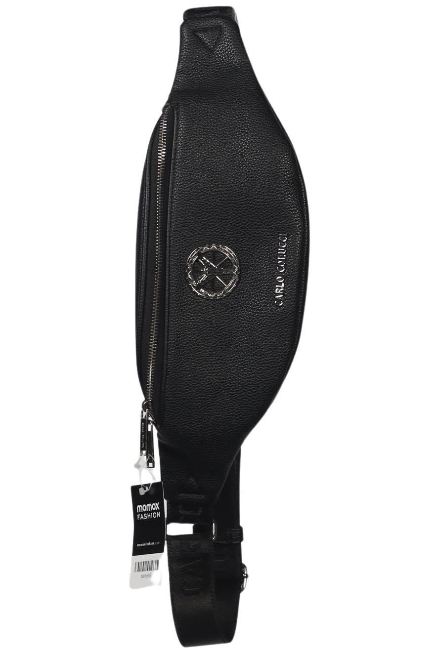 

Carlo Colucci Damen Handtasche, schwarz, Gr.