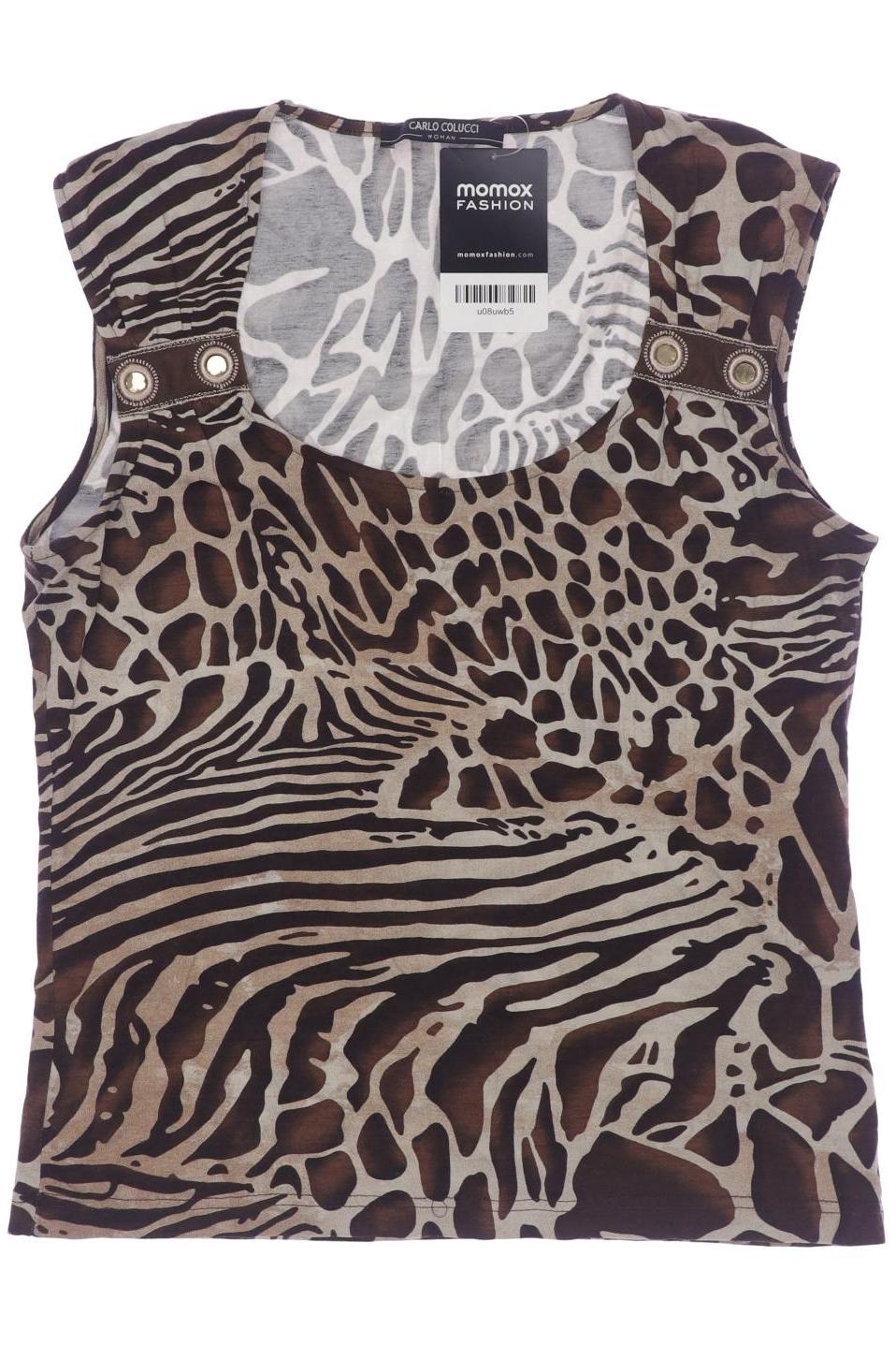 

Carlo Colucci Damen Top, braun, Gr. 36