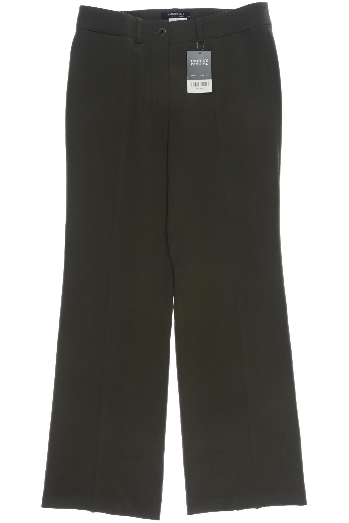 

Carlo Colucci Damen Stoffhose, grün, Gr. 38