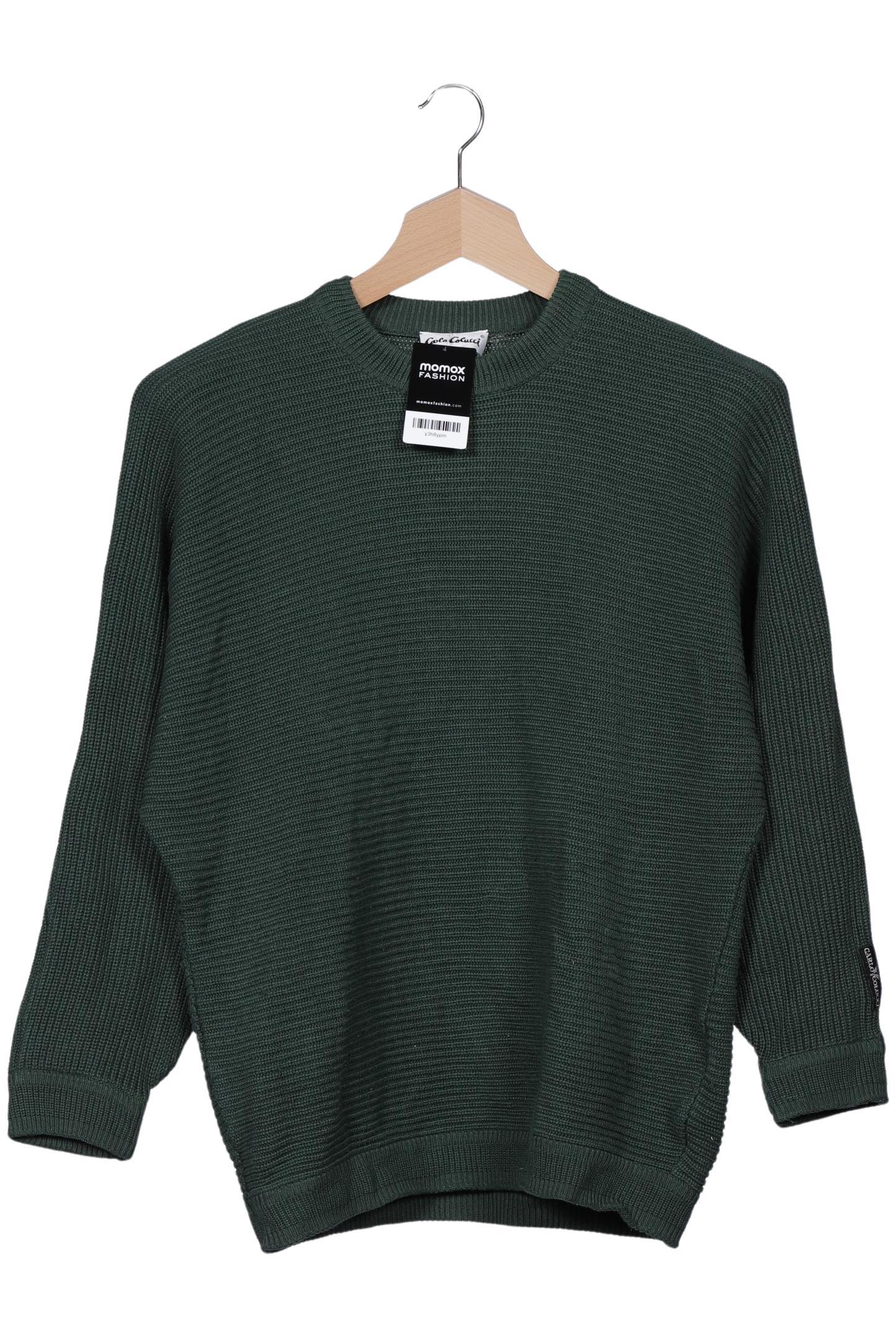 

Carlo Colucci Damen Pullover, grün, Gr. 48
