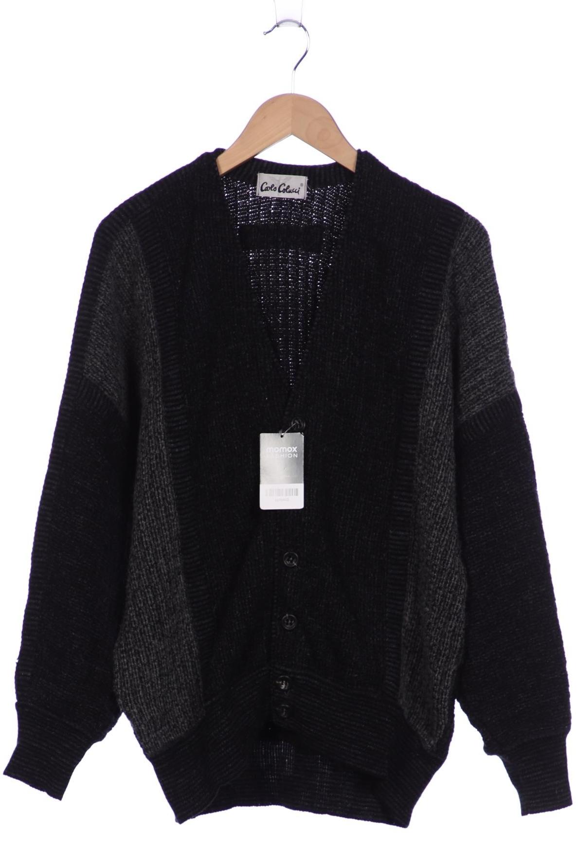 

Carlo Colucci Damen Strickjacke, schwarz, Gr. 52