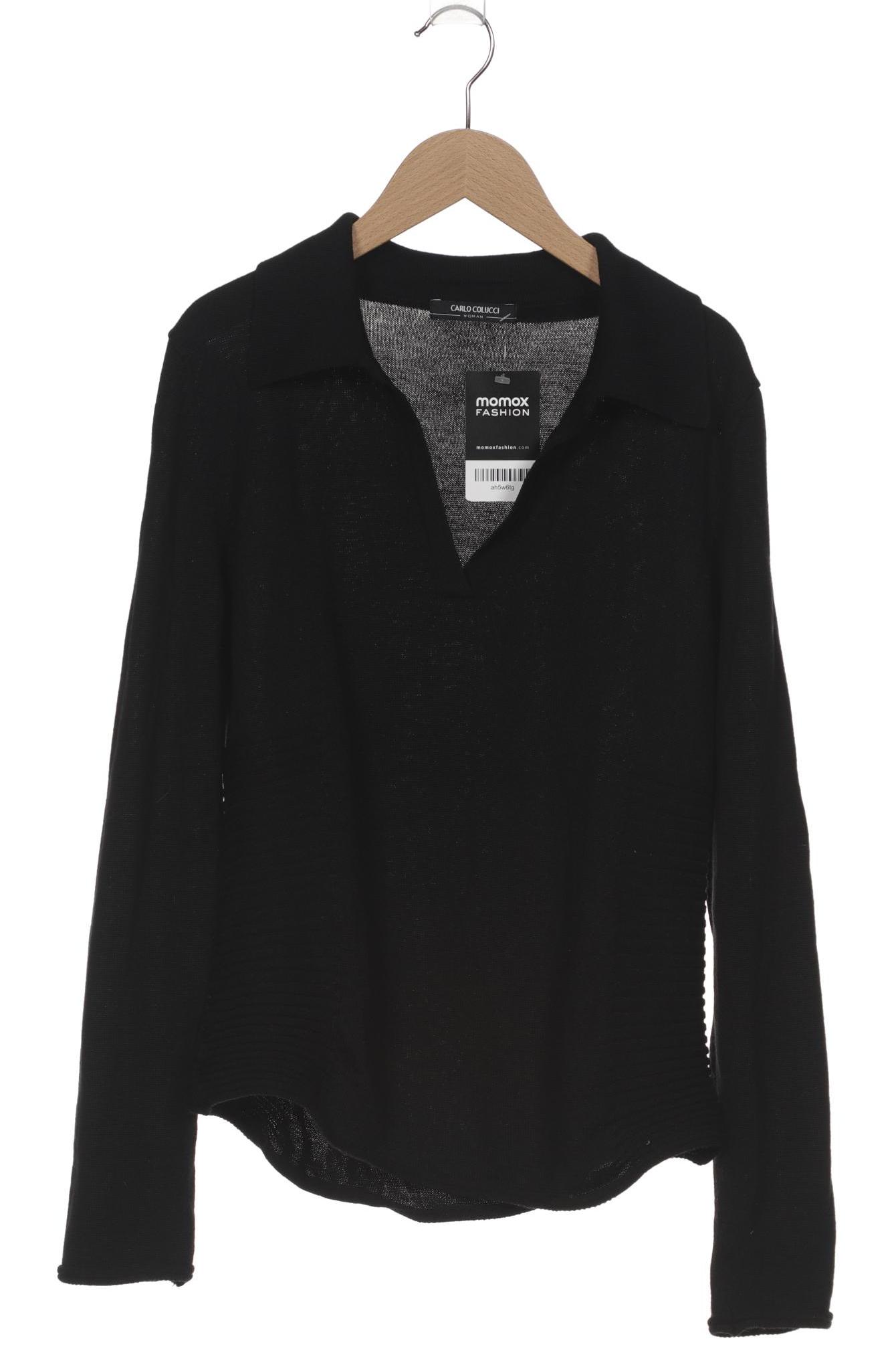 

Carlo Colucci Damen Pullover, schwarz, Gr. 40