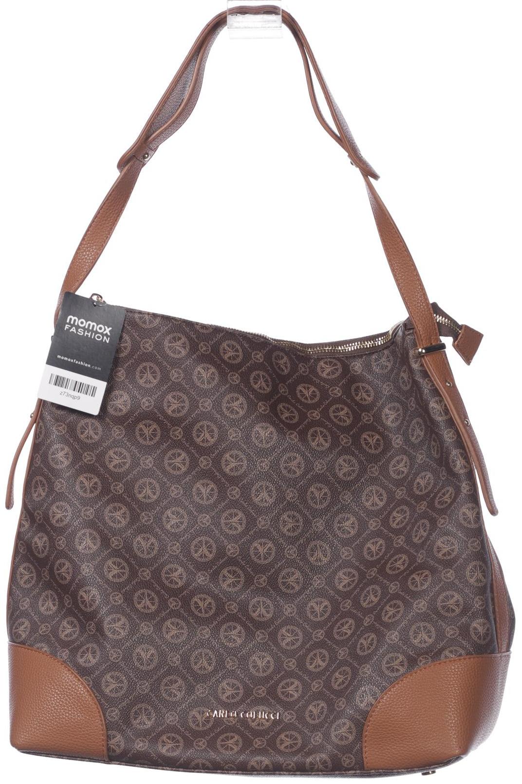 

Carlo Colucci Damen Handtasche, braun, Gr.