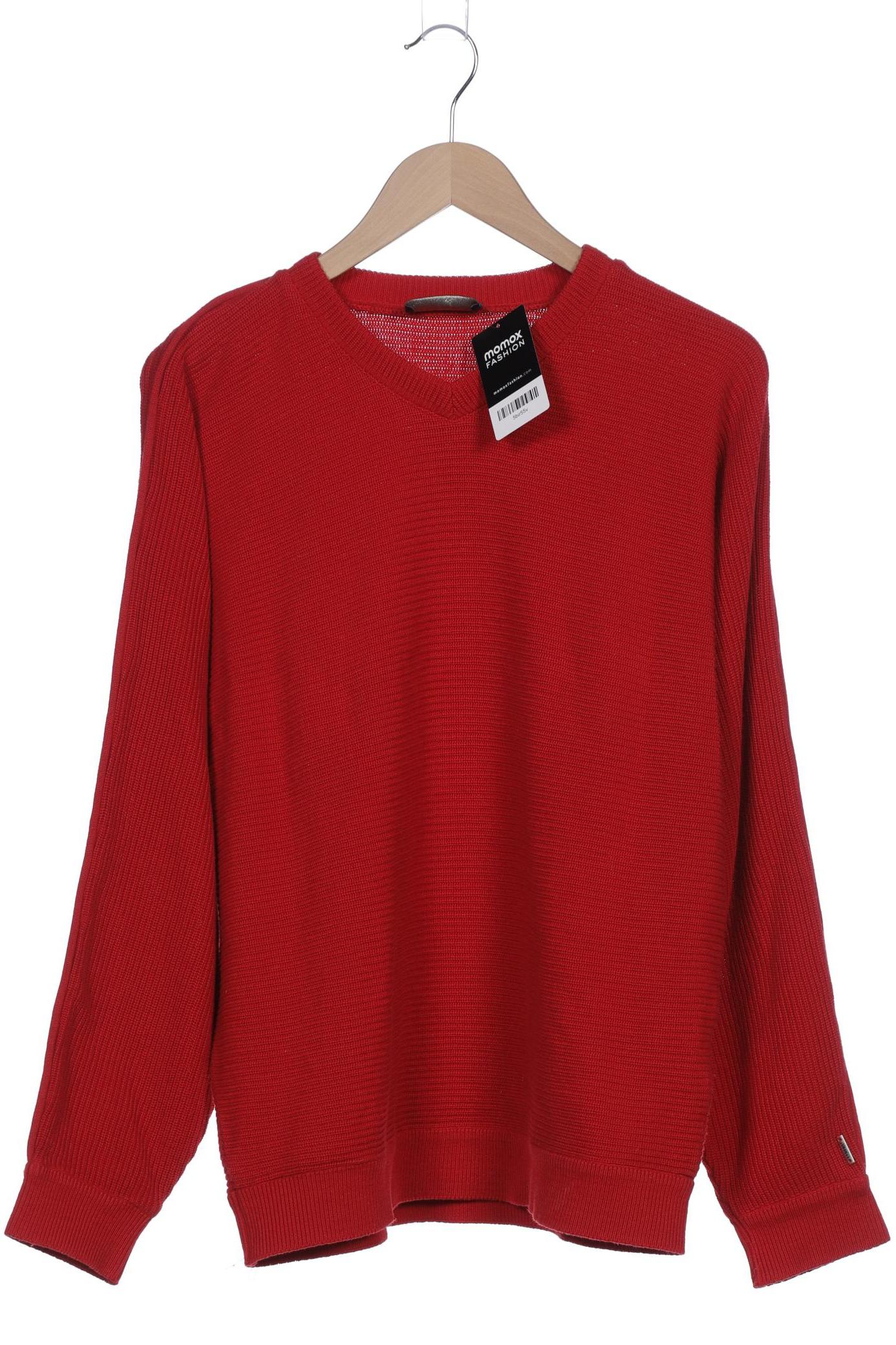 

Carlo Colucci Damen Pullover, rot, Gr. 50