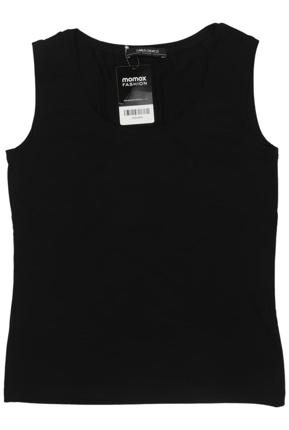 

Carlo Colucci Damen Top, schwarz, Gr. 40