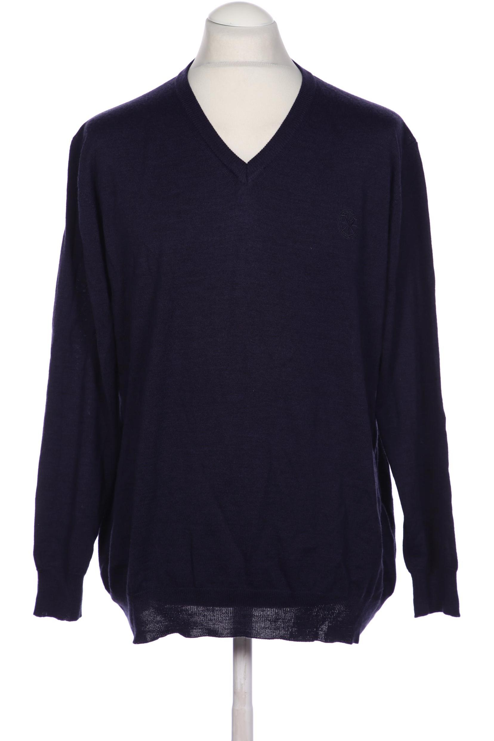 

Carlo Colucci Herren Pullover, marineblau