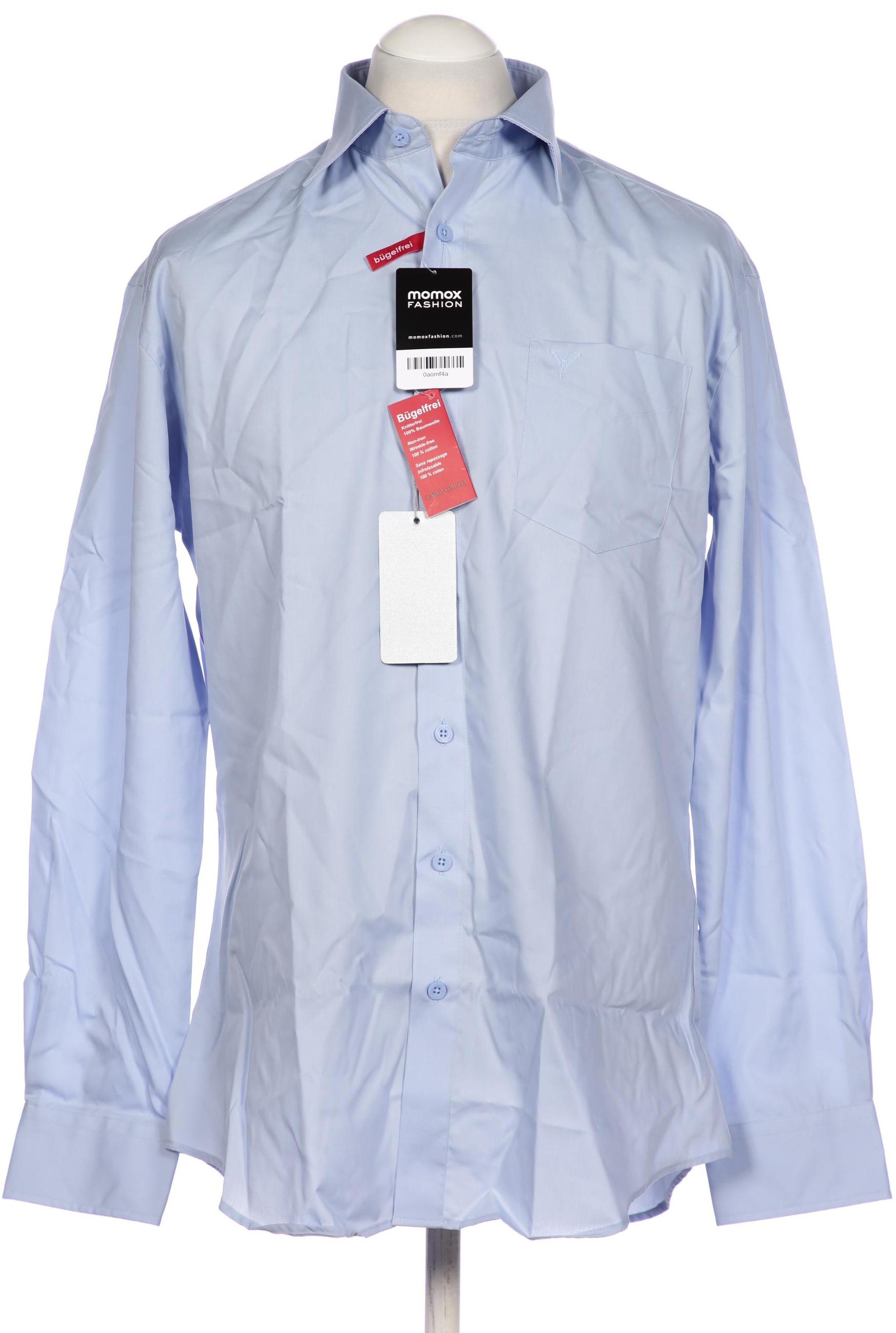 

Carlo Colucci Herren Hemd, hellblau, Gr. 52