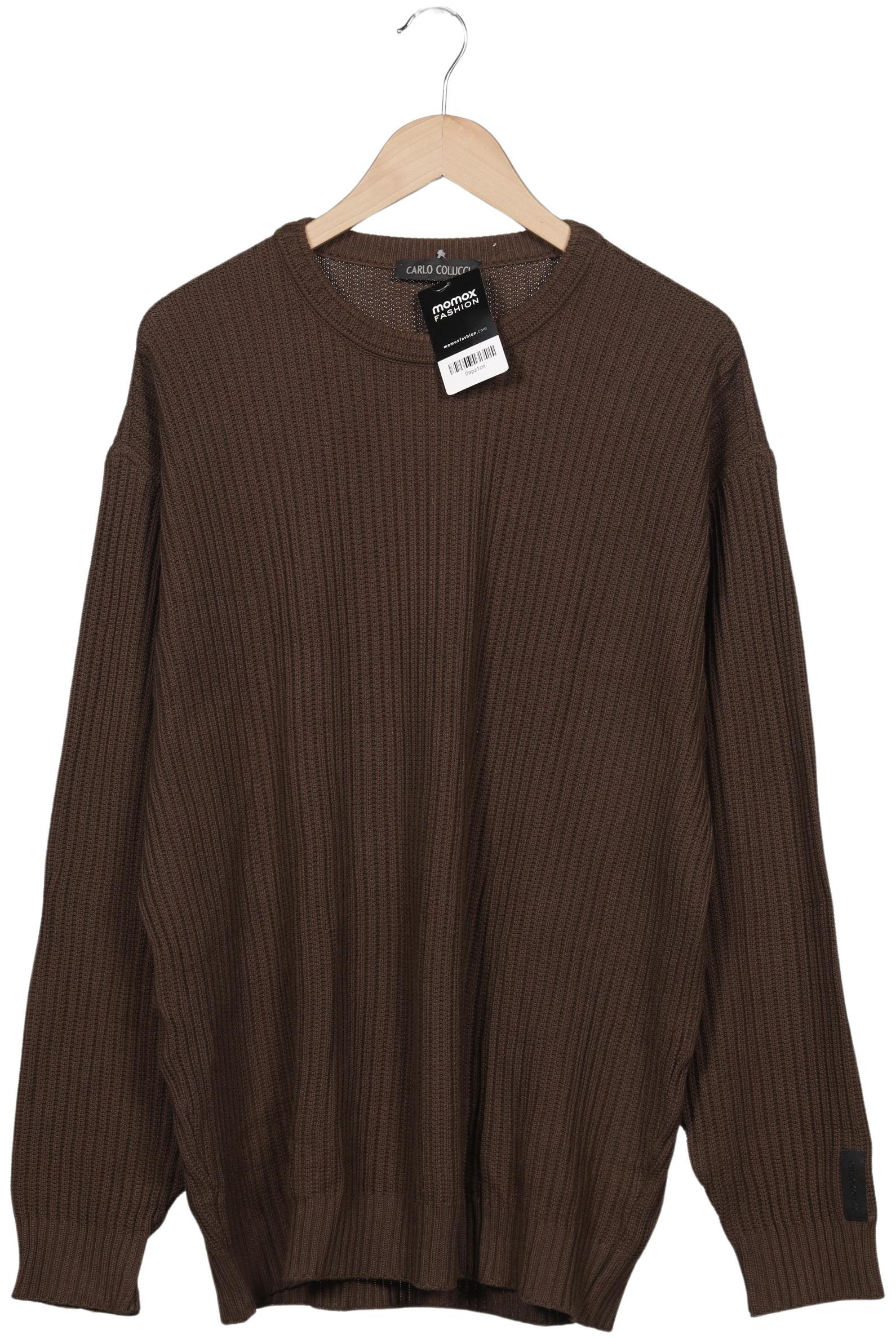 

Carlo Colucci Herren Pullover, braun, Gr. 56