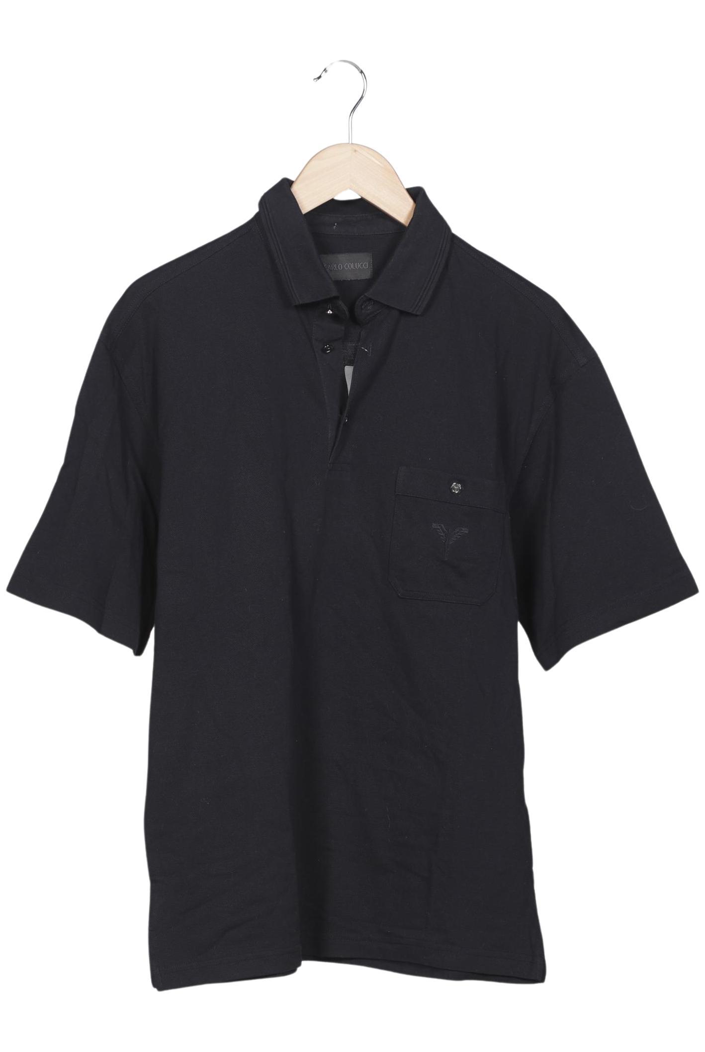 

Carlo Colucci Herren Poloshirt, marineblau, Gr. 52