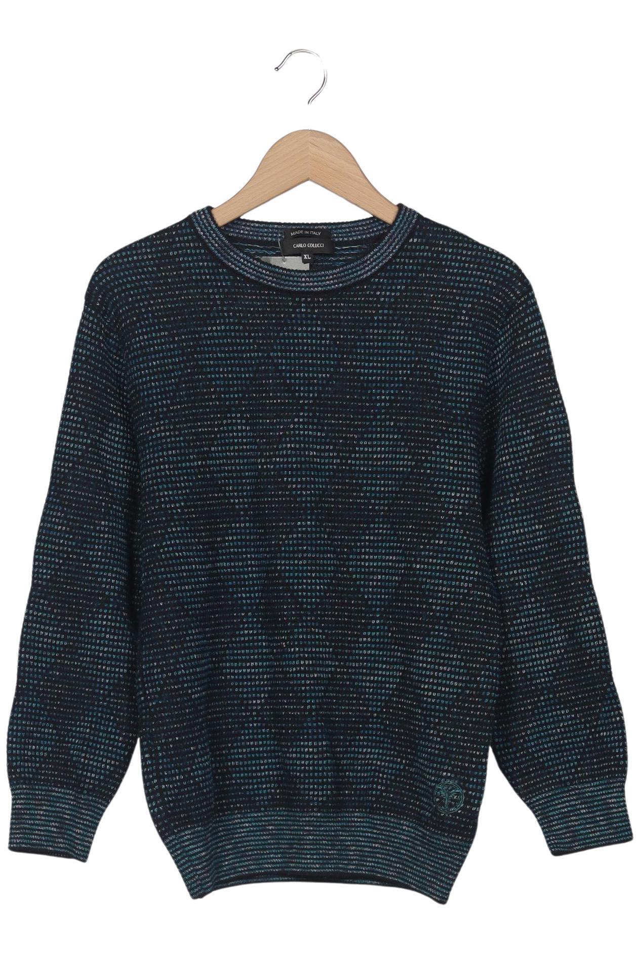 

Carlo Colucci Herren Pullover, marineblau, Gr. 54