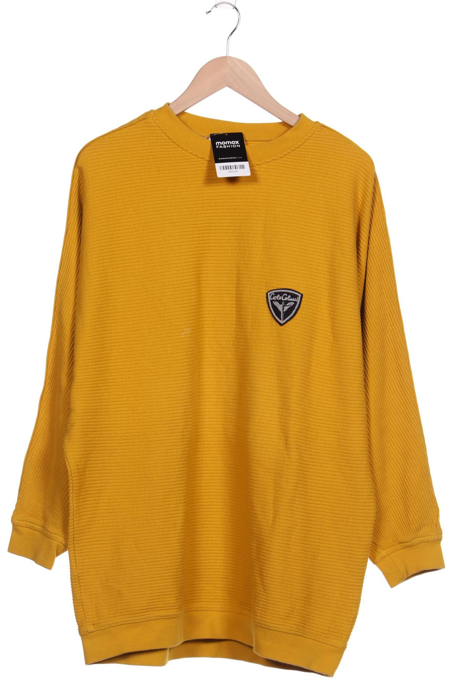 

Carlo Colucci Herren Pullover, gelb