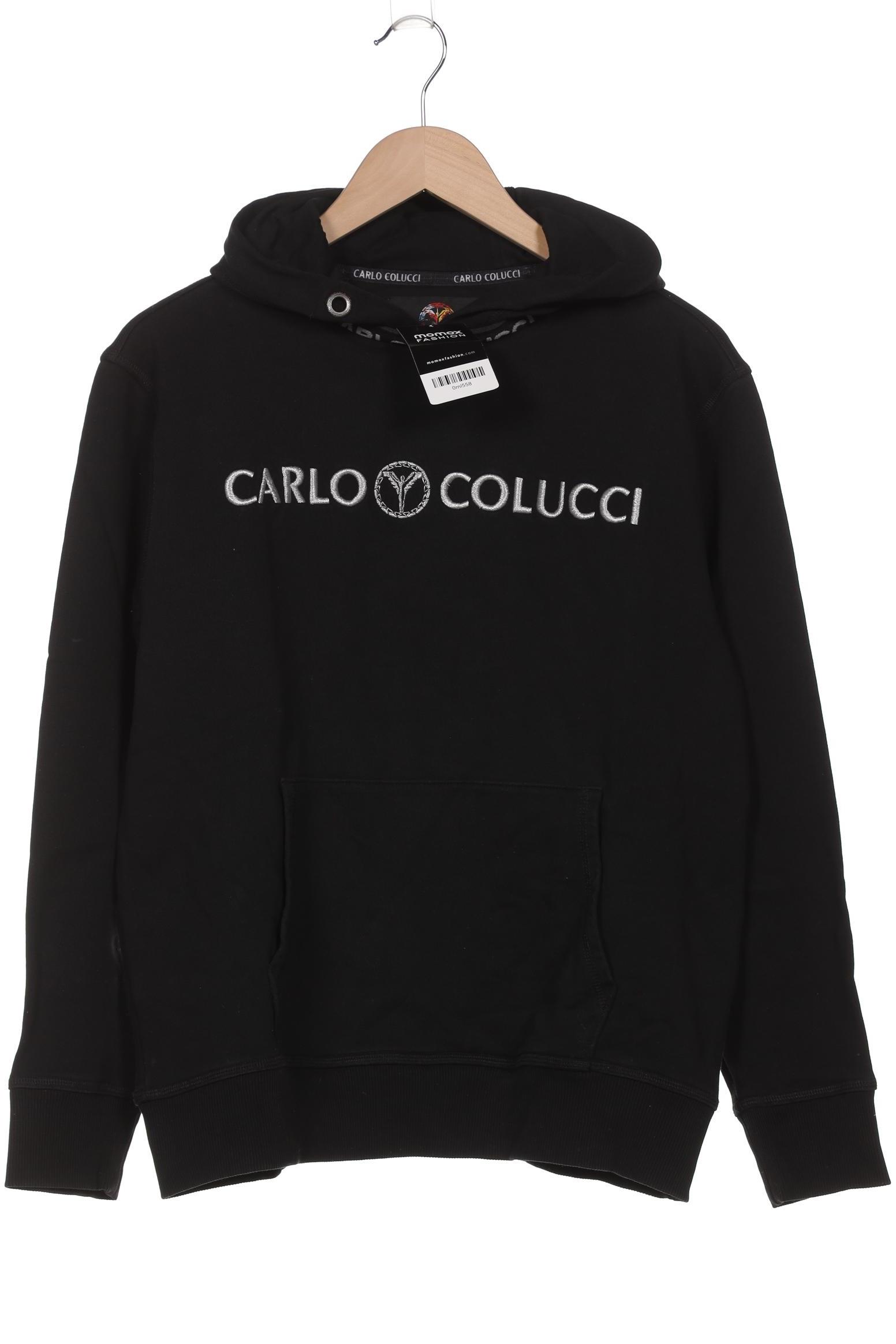 

Carlo Colucci Herren Kapuzenpullover, schwarz, Gr. 48