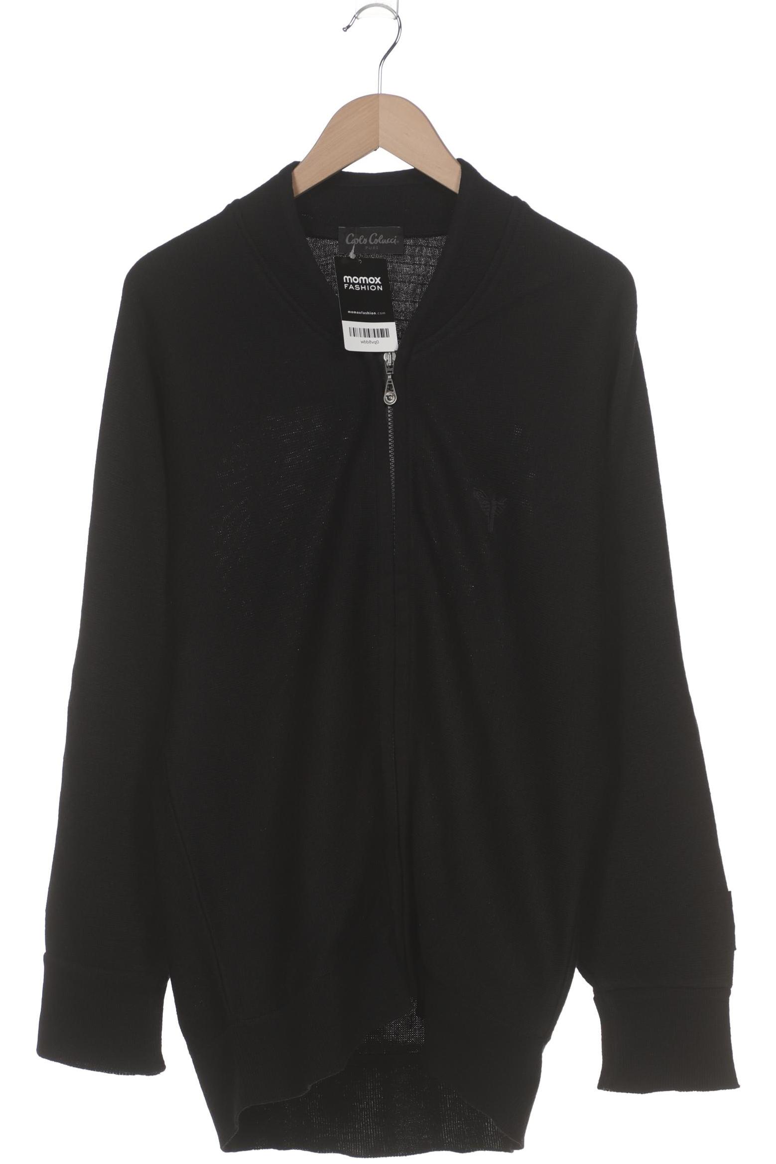 

Carlo Colucci Herren Strickjacke, schwarz, Gr. 48
