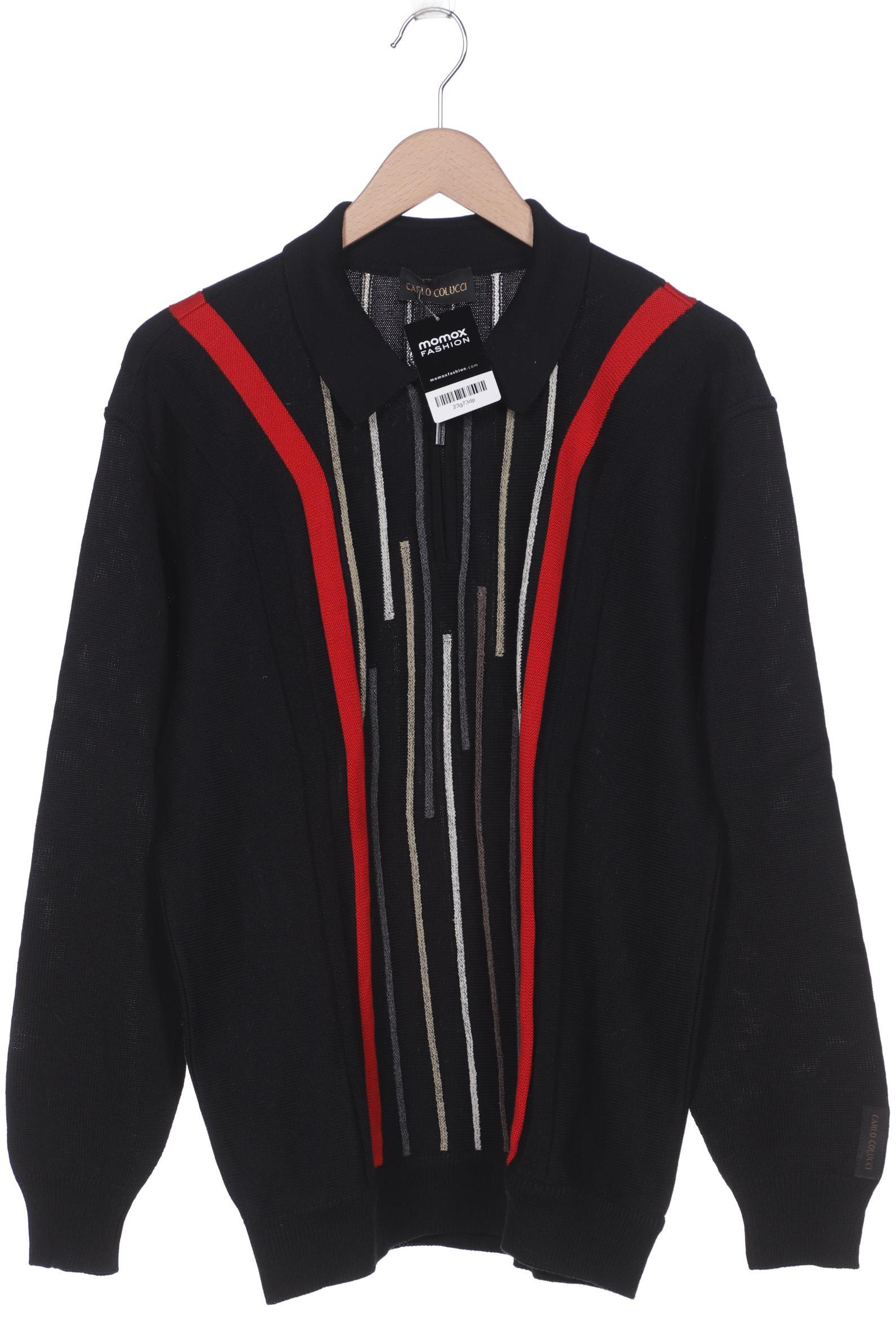 

Carlo Colucci Herren Pullover, schwarz