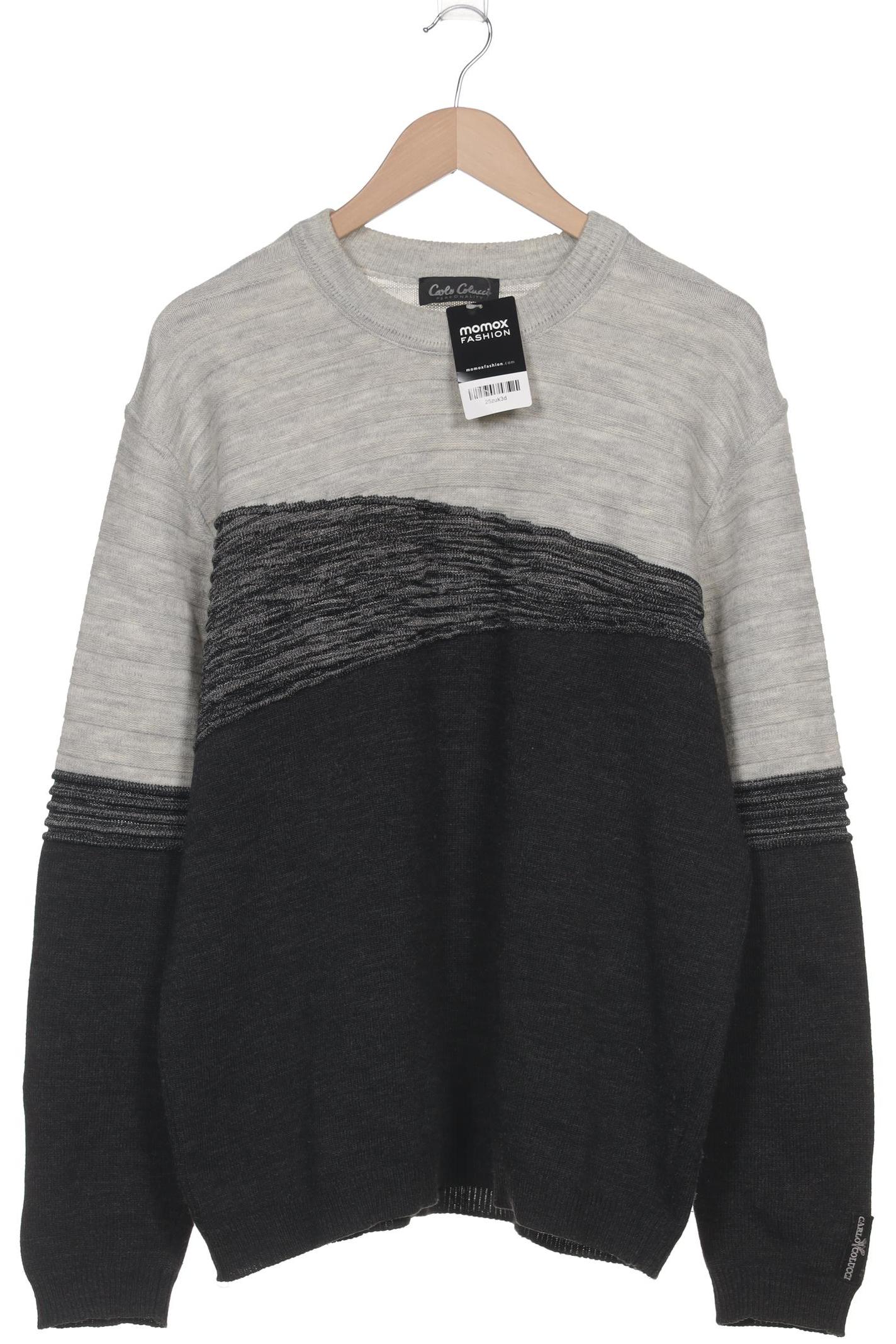

Carlo Colucci Herren Pullover, grau, Gr. 52