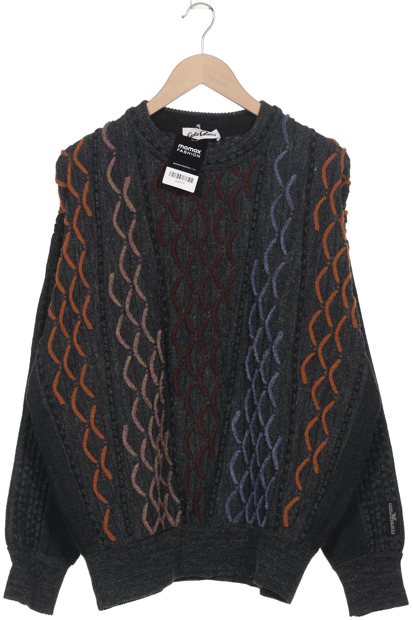 

Carlo Colucci Herren Pullover, schwarz, Gr. 48