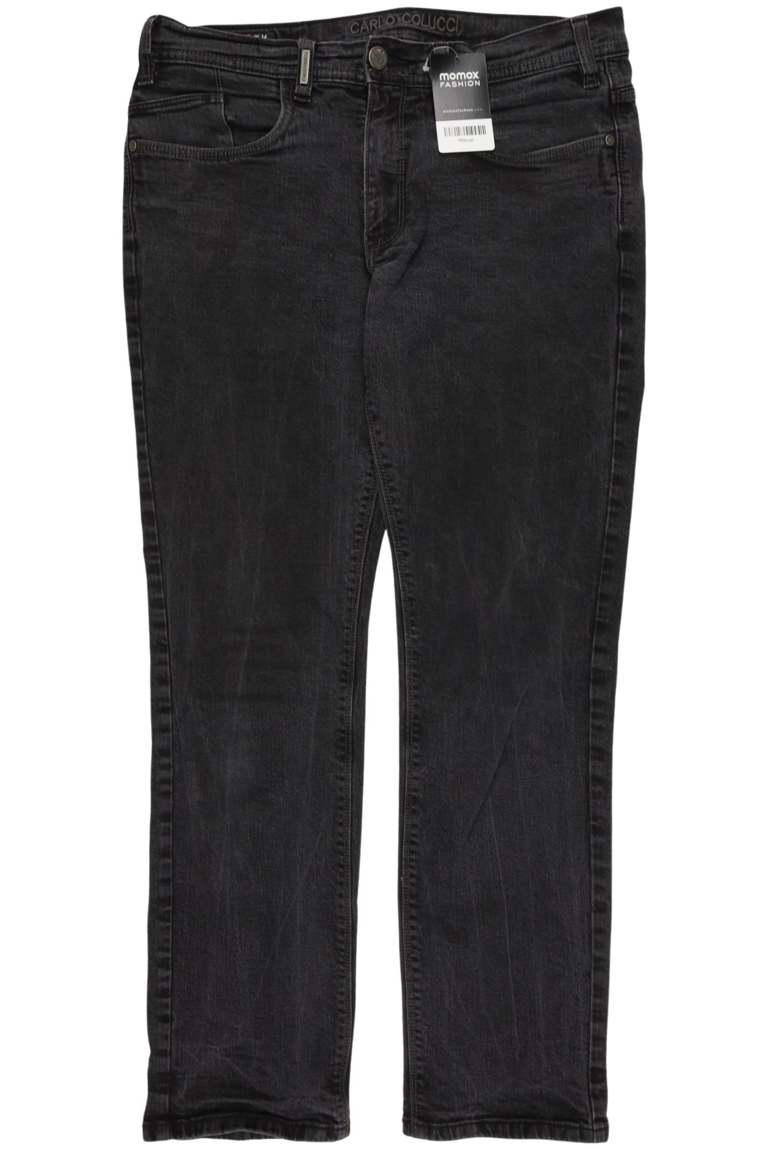 

Carlo Colucci Herren Jeans, schwarz, Gr. 34