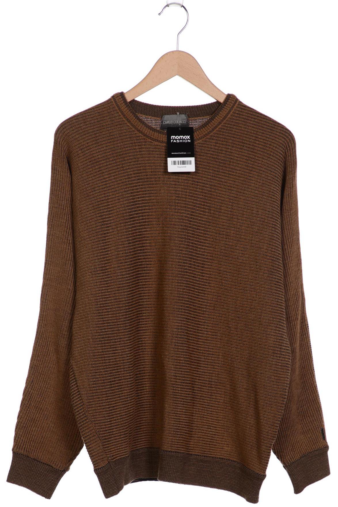

Carlo Colucci Herren Pullover, braun, Gr. 52