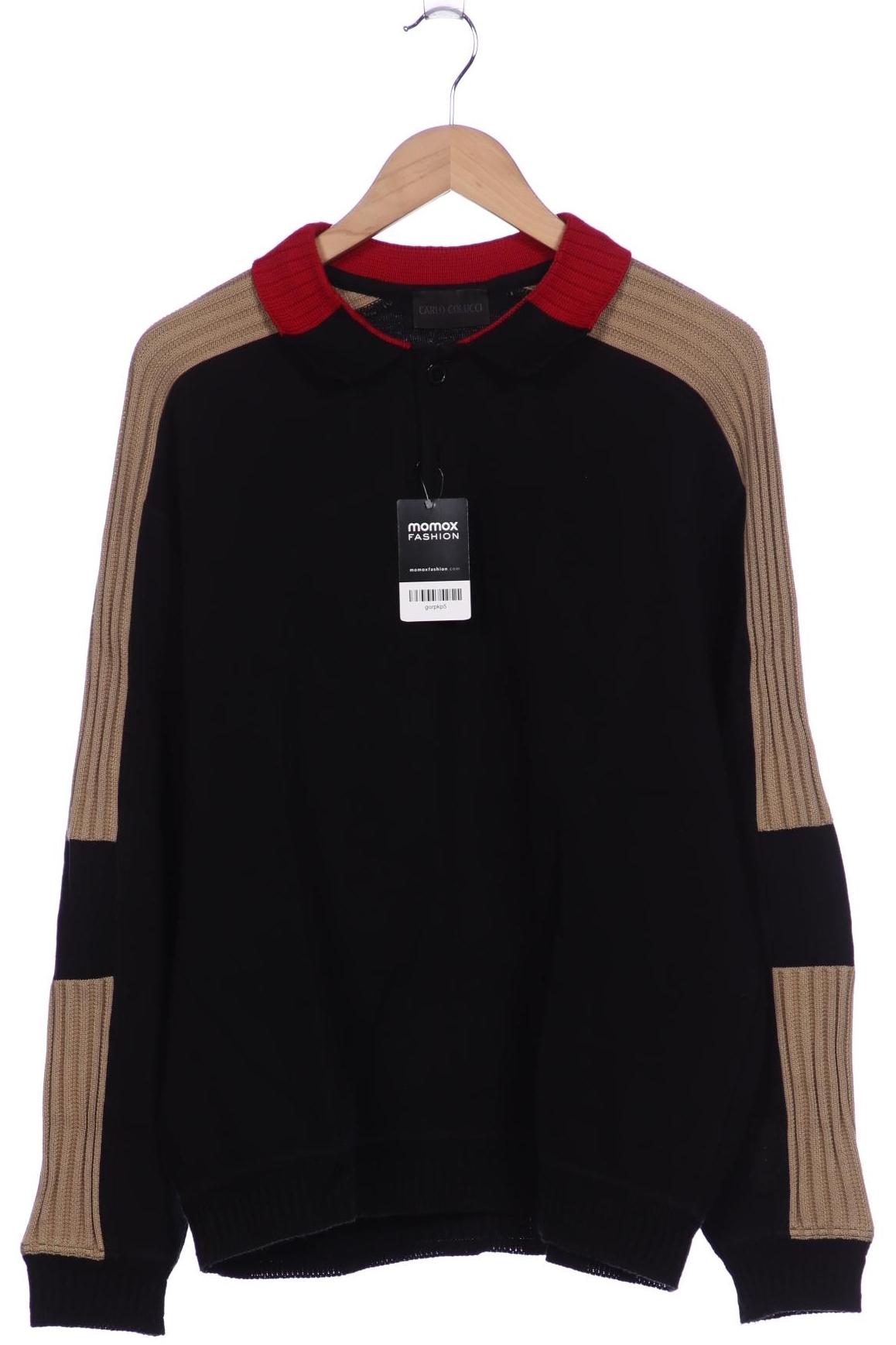 

Carlo Colucci Herren Pullover, schwarz, Gr. 52