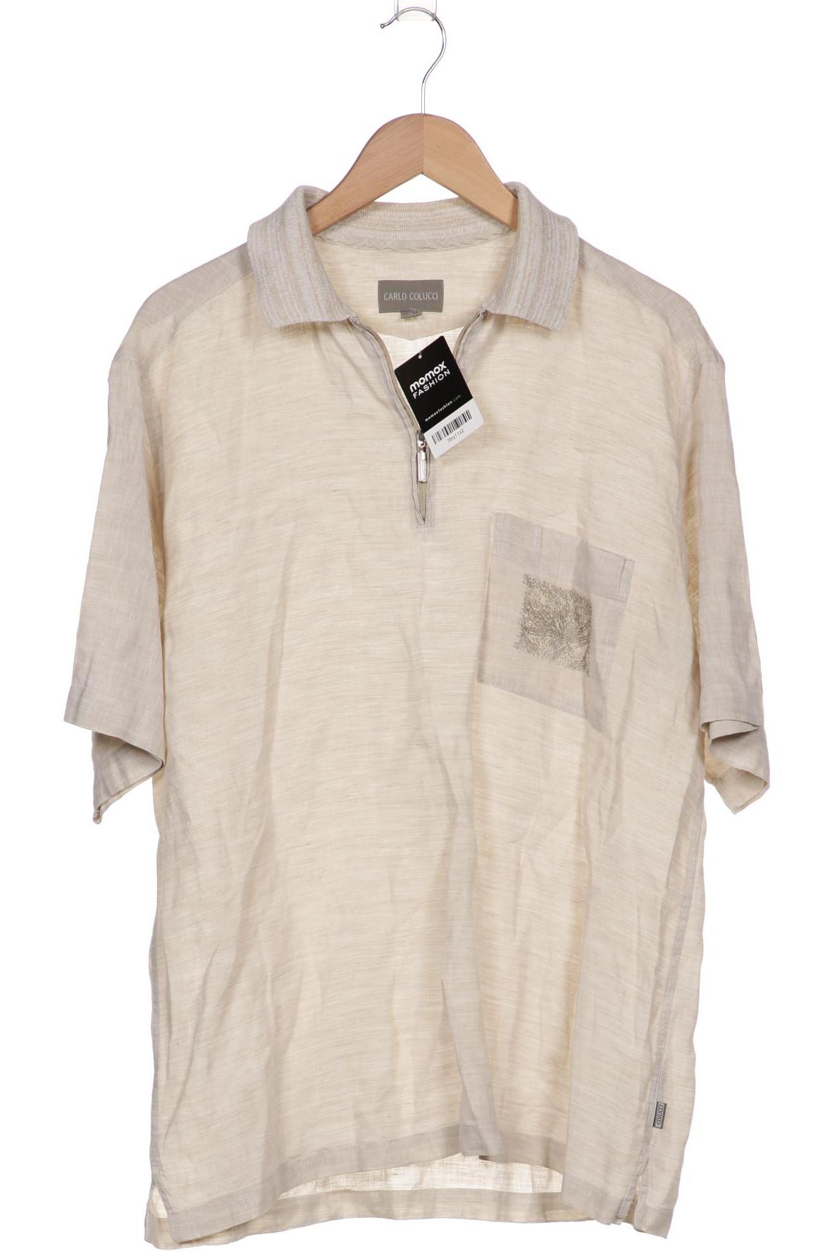 

Carlo Colucci Herren Poloshirt, beige
