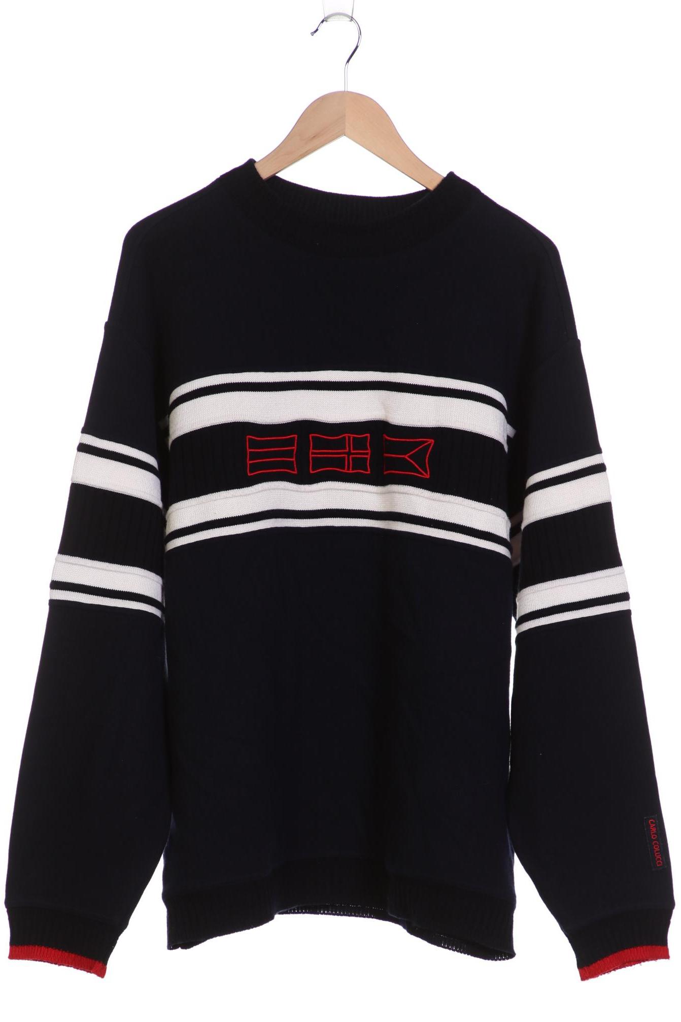 

Carlo Colucci Herren Pullover, marineblau, Gr. 56
