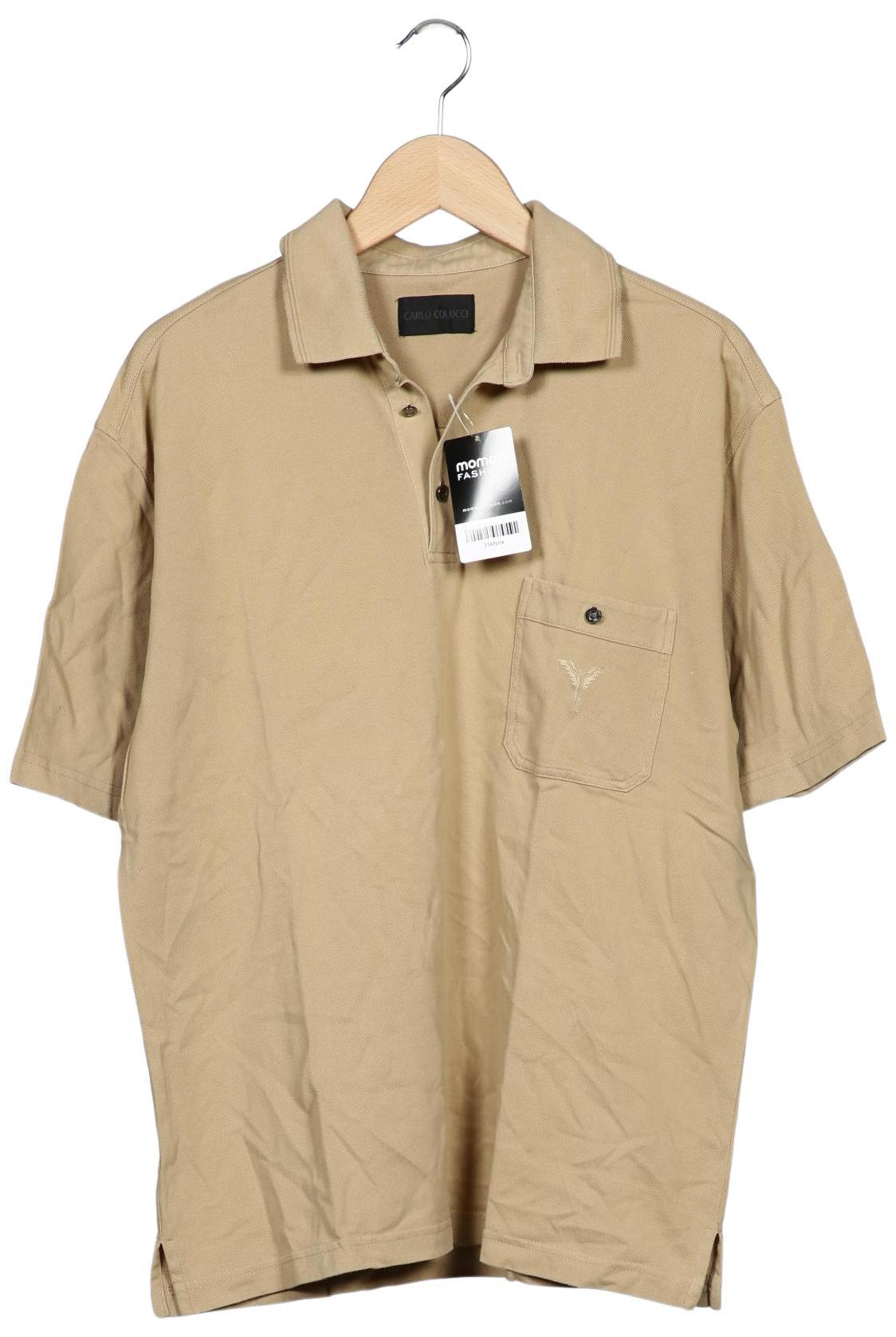 Thumbnail - Carlo Colucci Herren Poloshirt, beige, Gr. 48