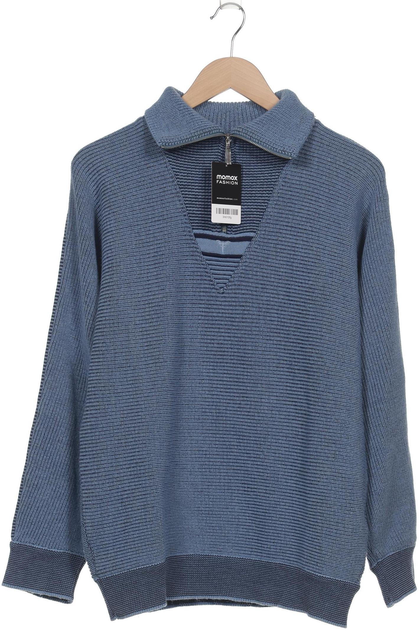 

Carlo Colucci Herren Pullover, hellblau, Gr. 48