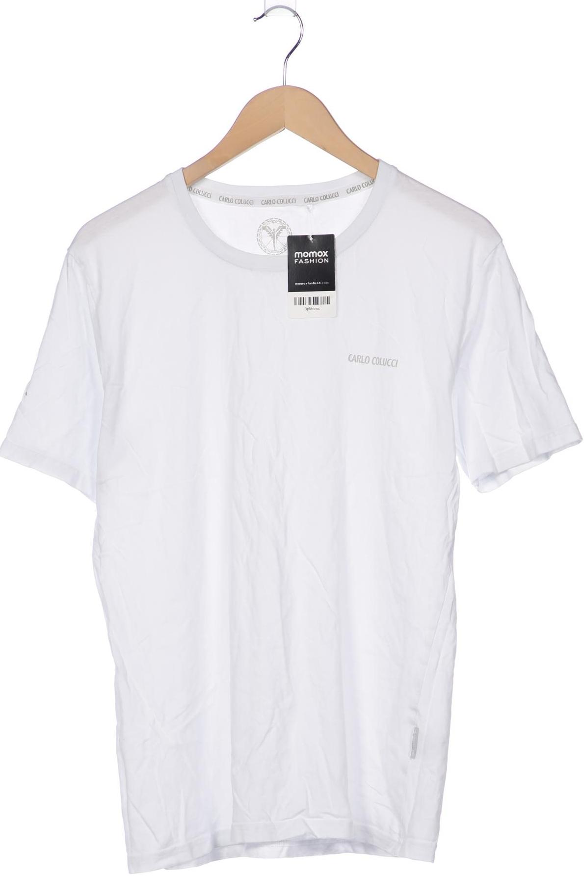

Carlo Colucci Herren T-Shirt, weiß, Gr. 54