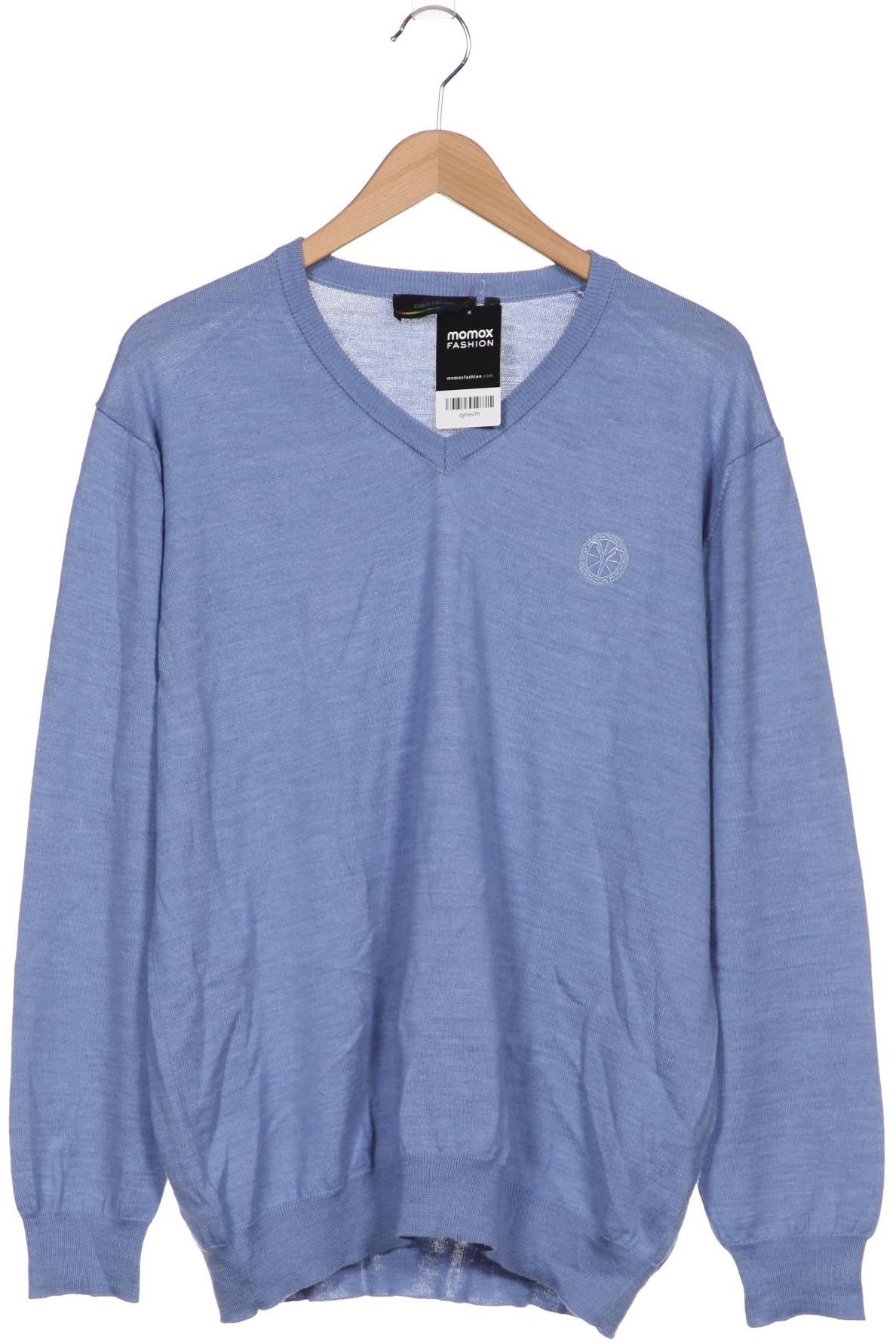 

Carlo Colucci Herren Pullover, hellblau