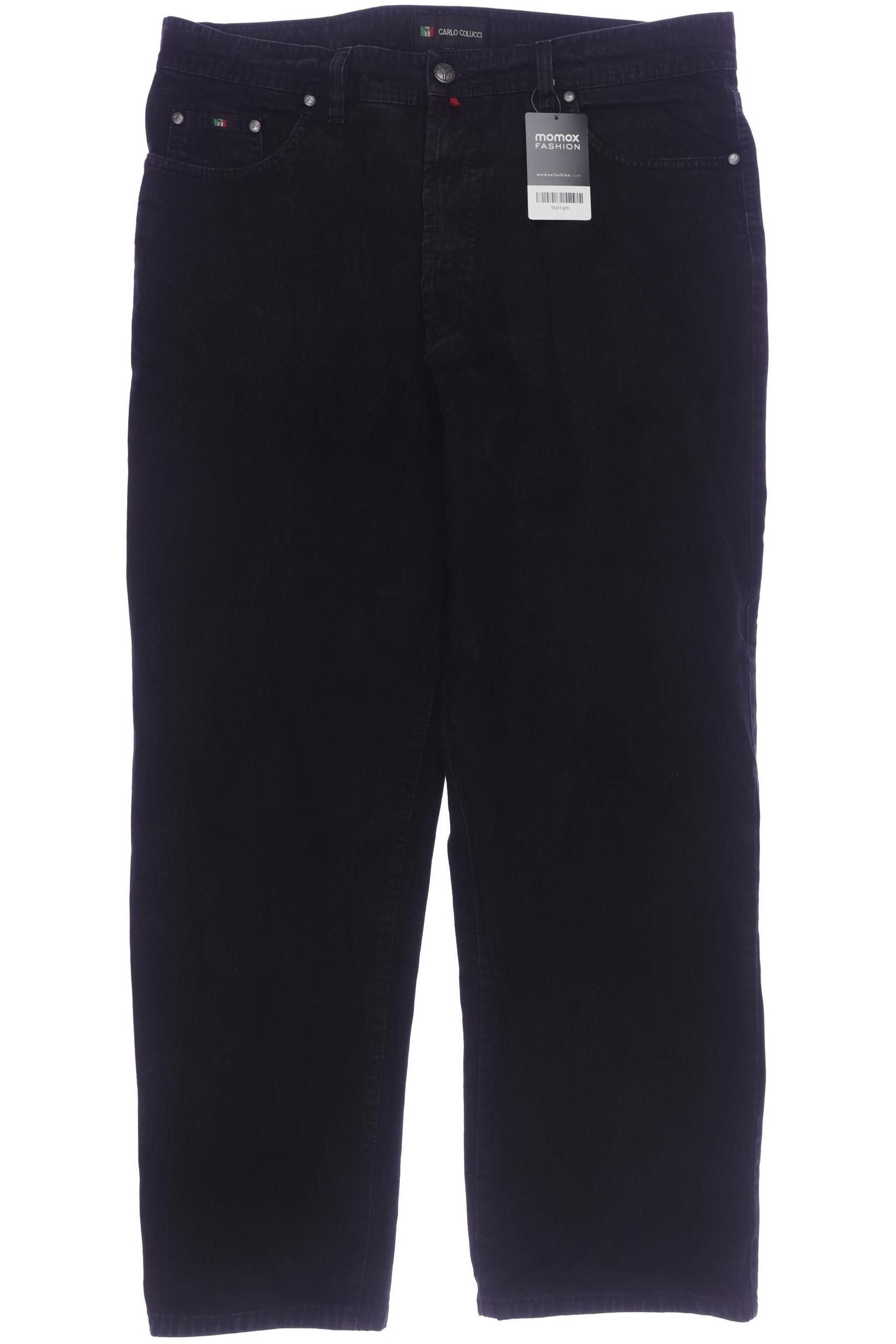 Thumbnail - Carlo Colucci Herren Jeans, schwarz, Gr. 38