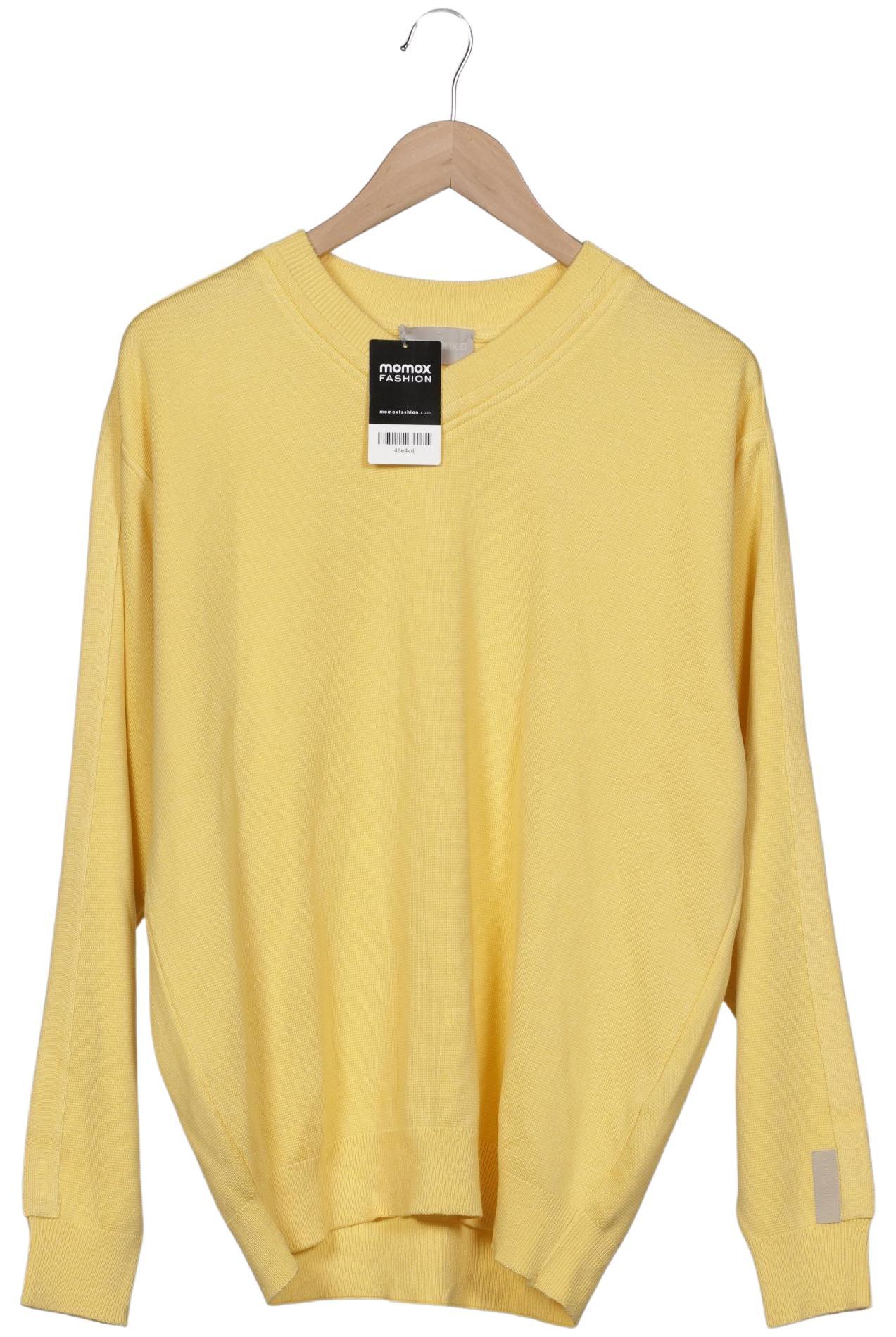 

Carlo Colucci Herren Pullover, gelb, Gr. 52