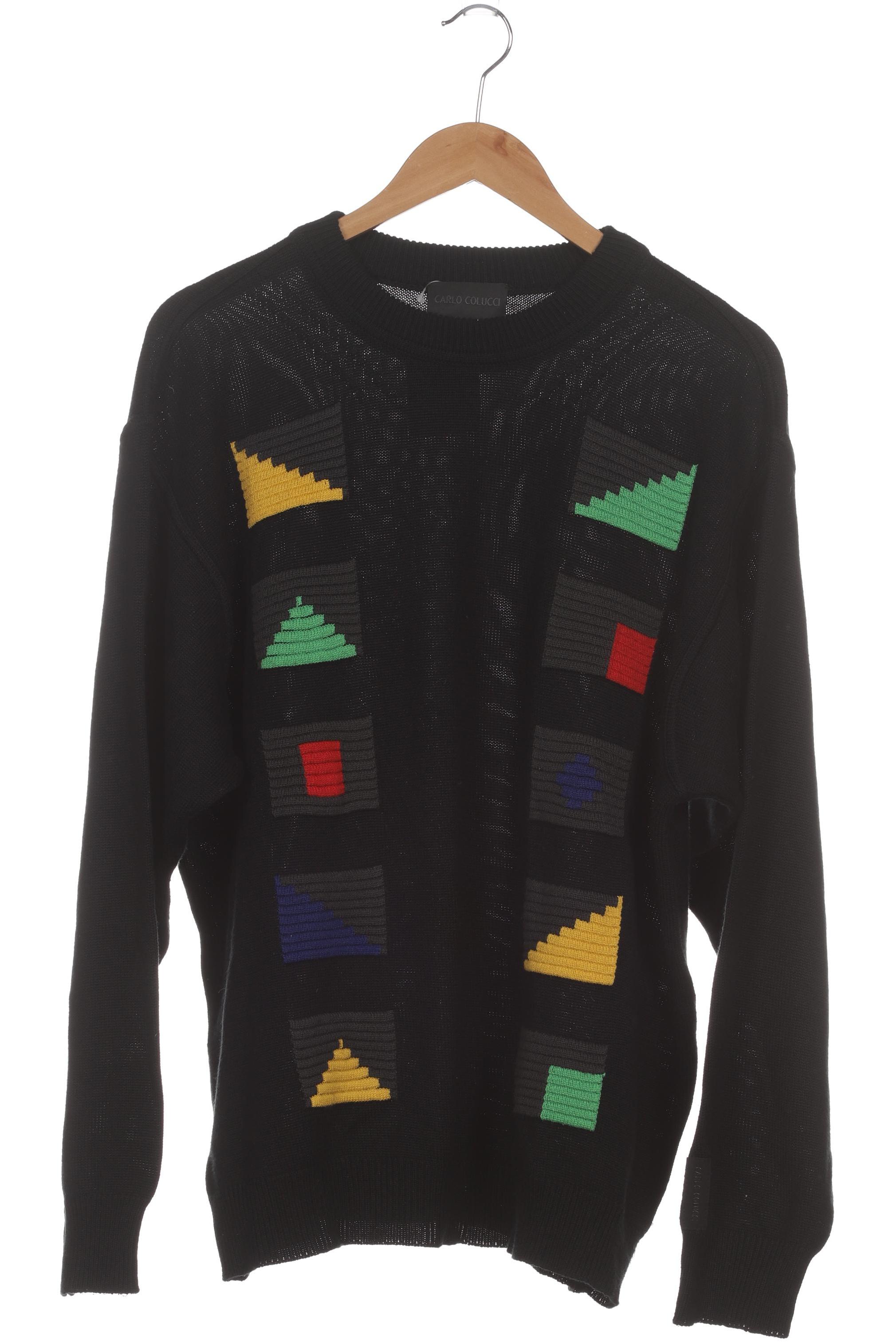 

Carlo Colucci Herren Pullover, schwarz, Gr. 52
