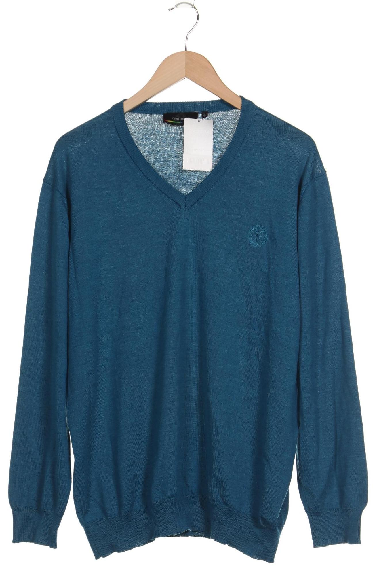 

Carlo Colucci Herren Pullover, blau, Gr. 54