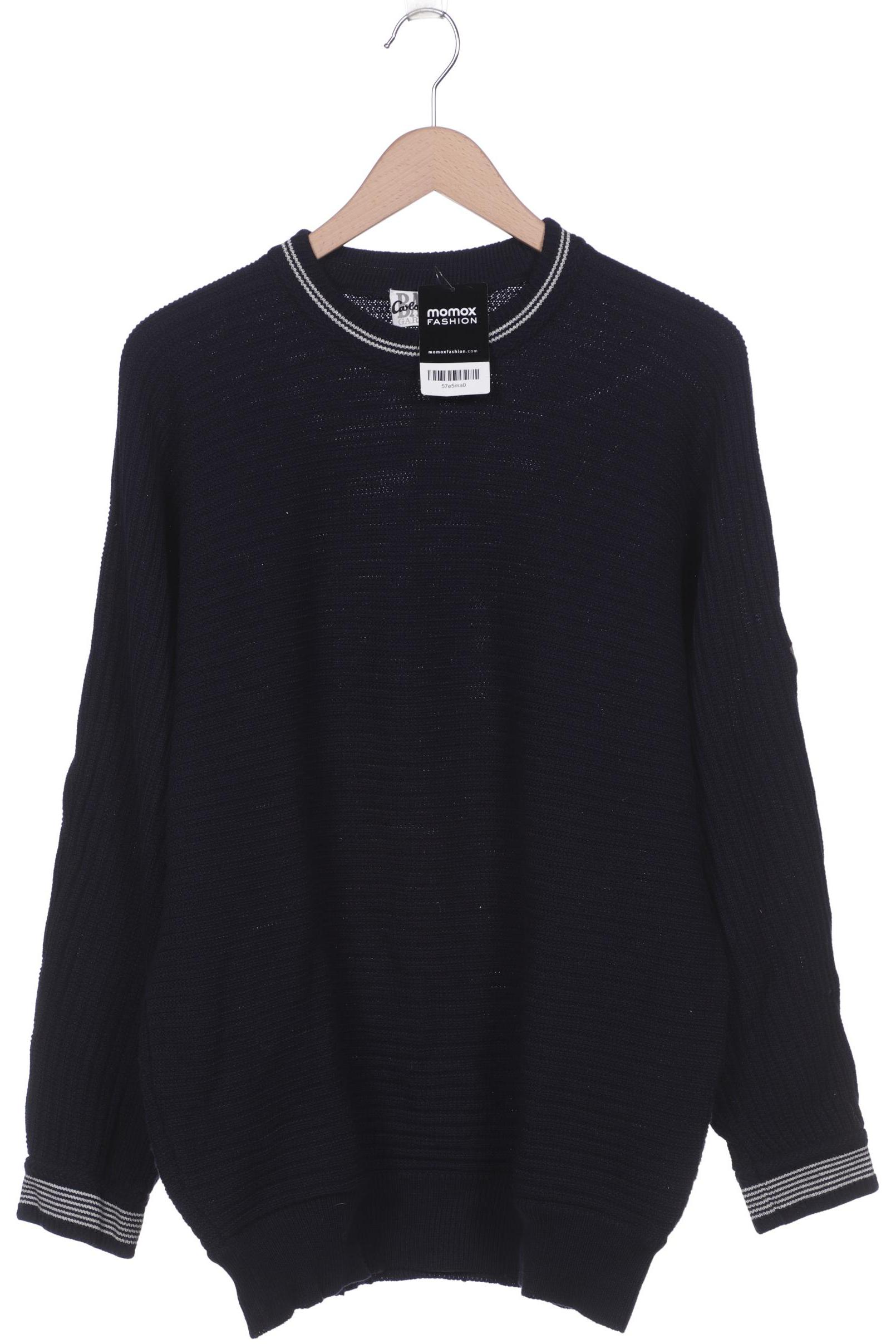 

Carlo Colucci Herren Pullover, marineblau